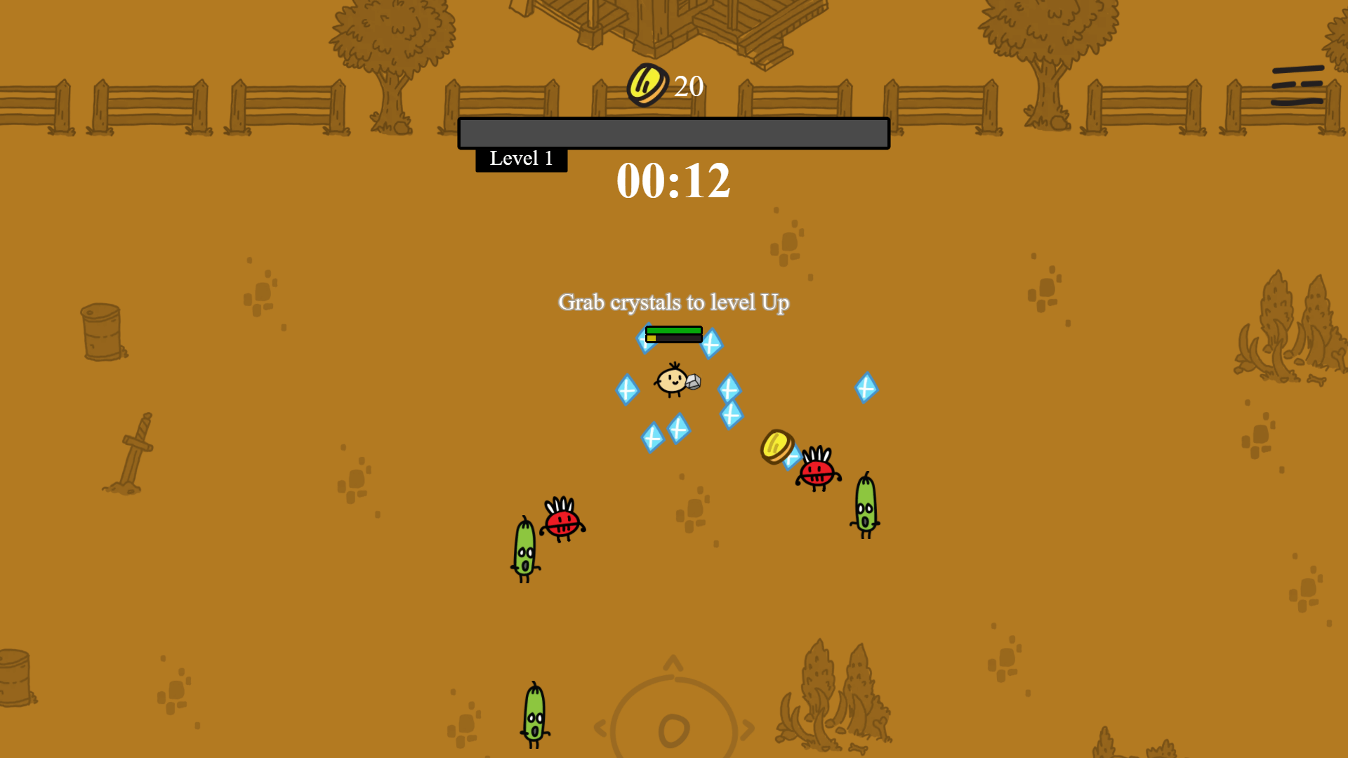 Limited Survive gameplay – hack-and-slash action survival game with hand-drawn graphics1