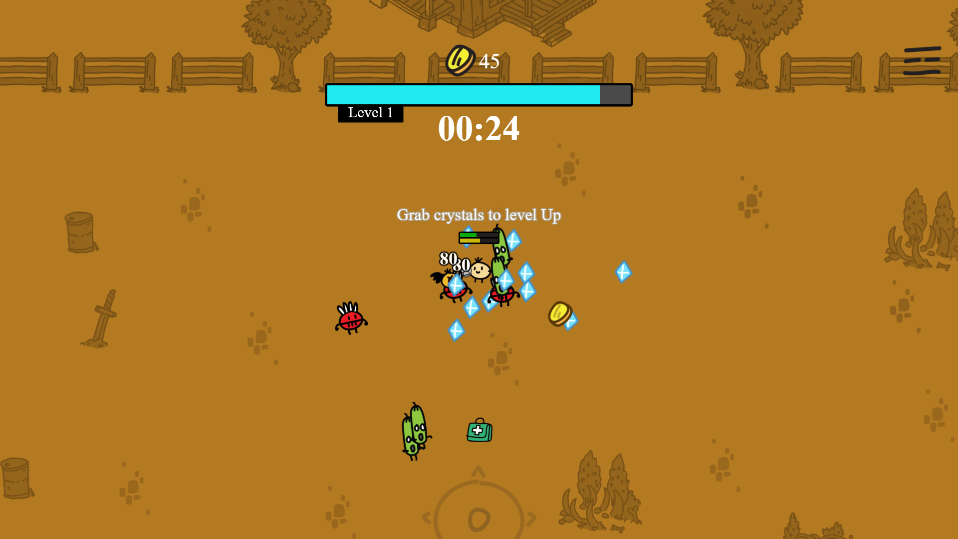 Limited Survive gameplay – hack-and-slash action survival game with hand-drawn graphics2