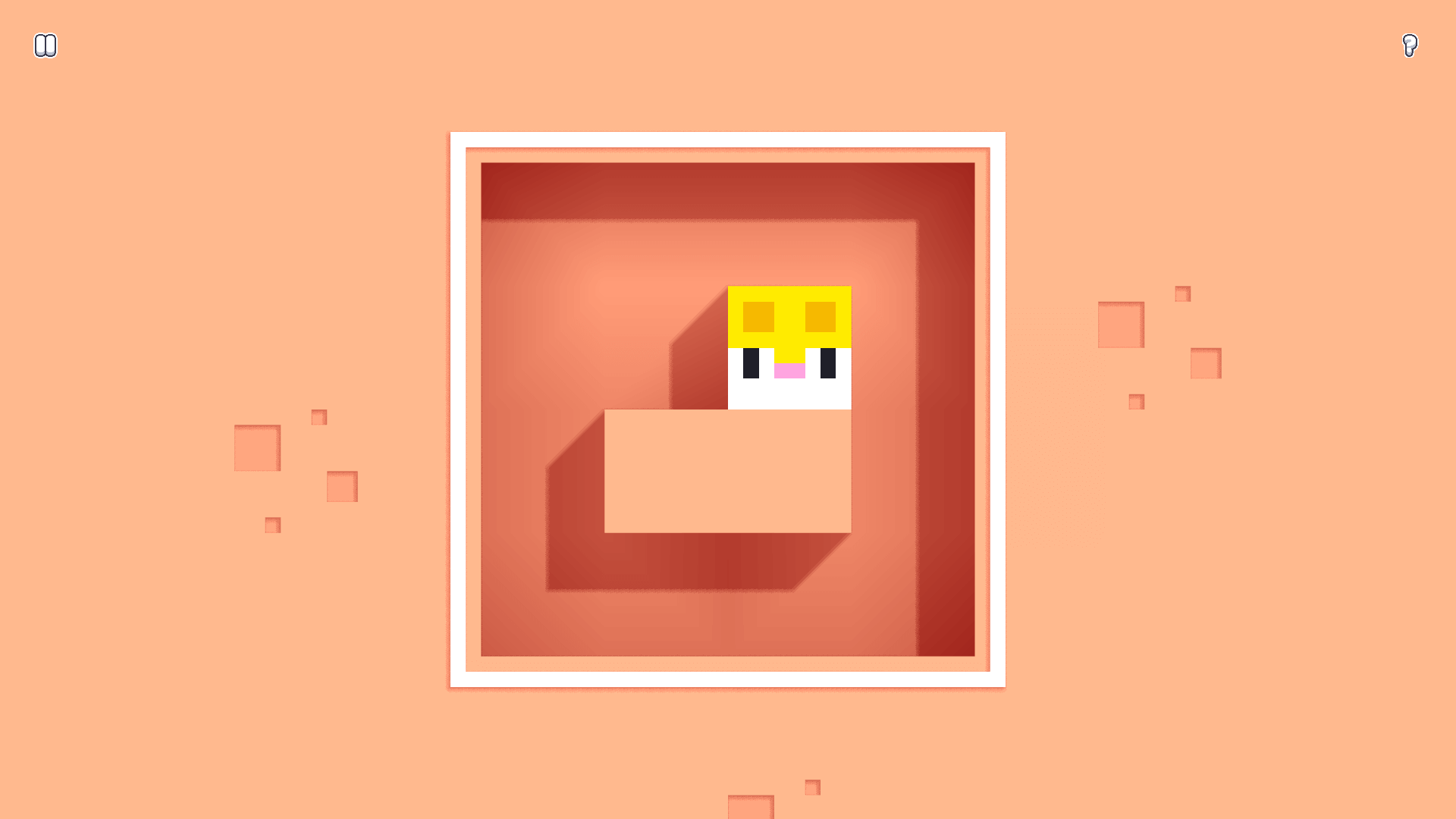 Player guiding Longcat around walls and obstacles