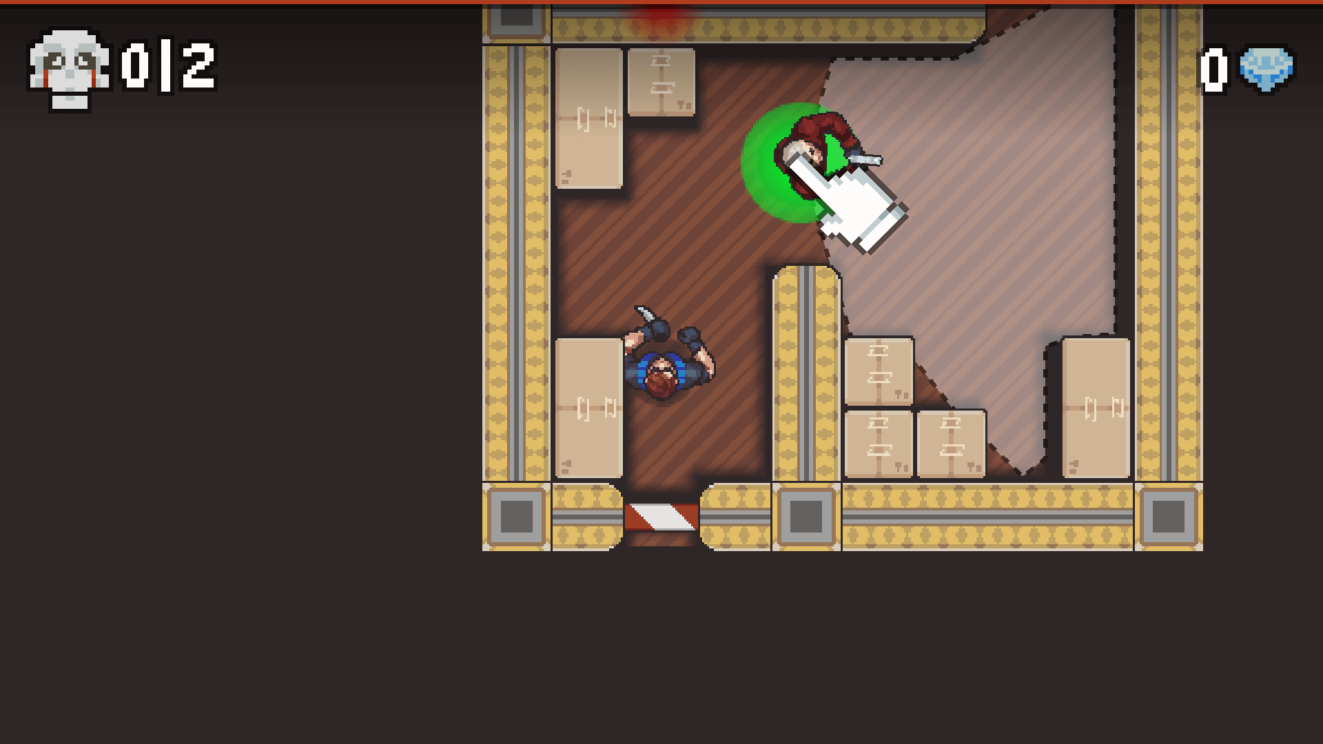 Stealthy assassin approaching an enemy from behind in Master Assassin game3