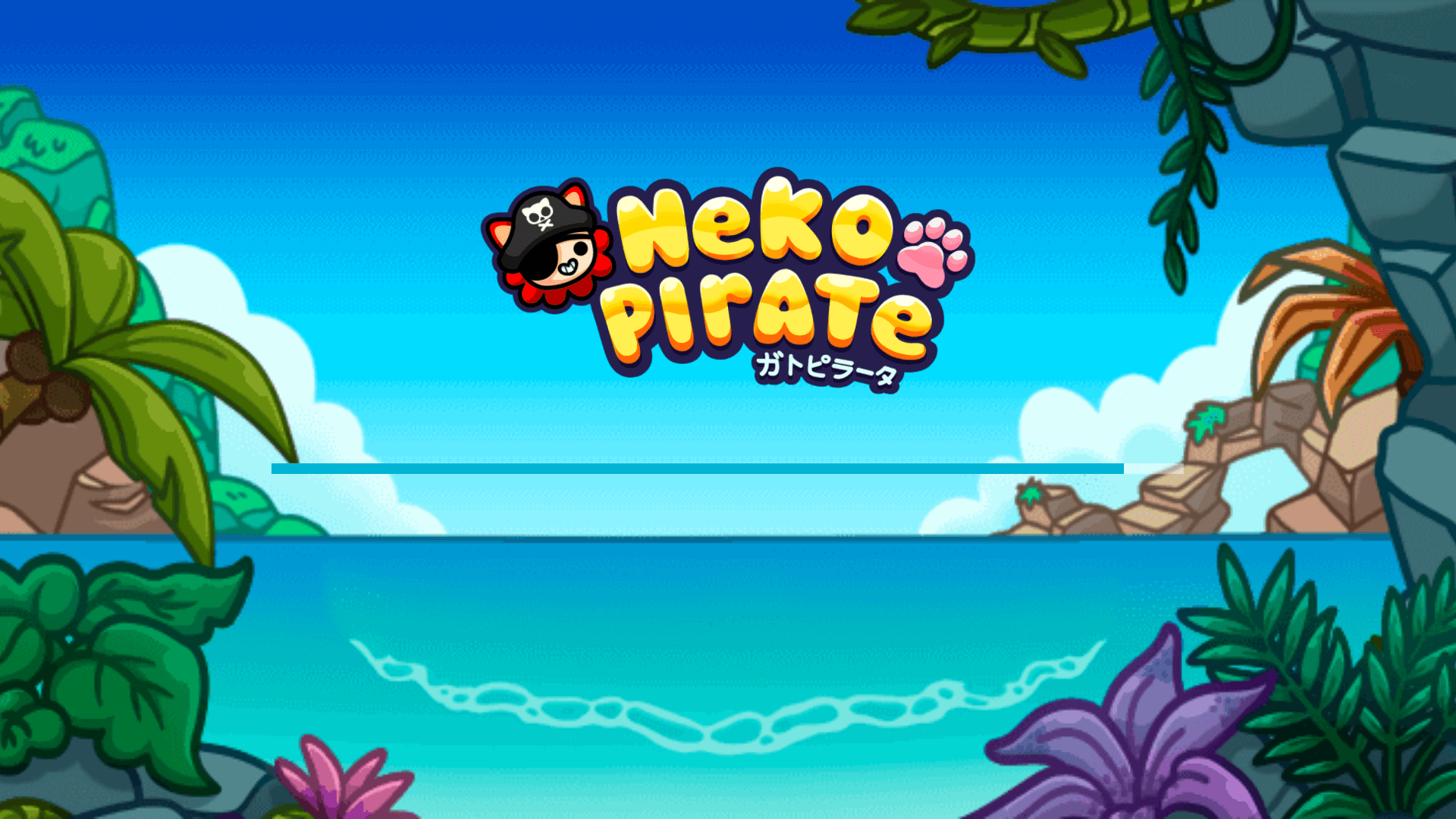 Nina, the pirate heroine, standing on her ship ready for adventure in Nekopirate3