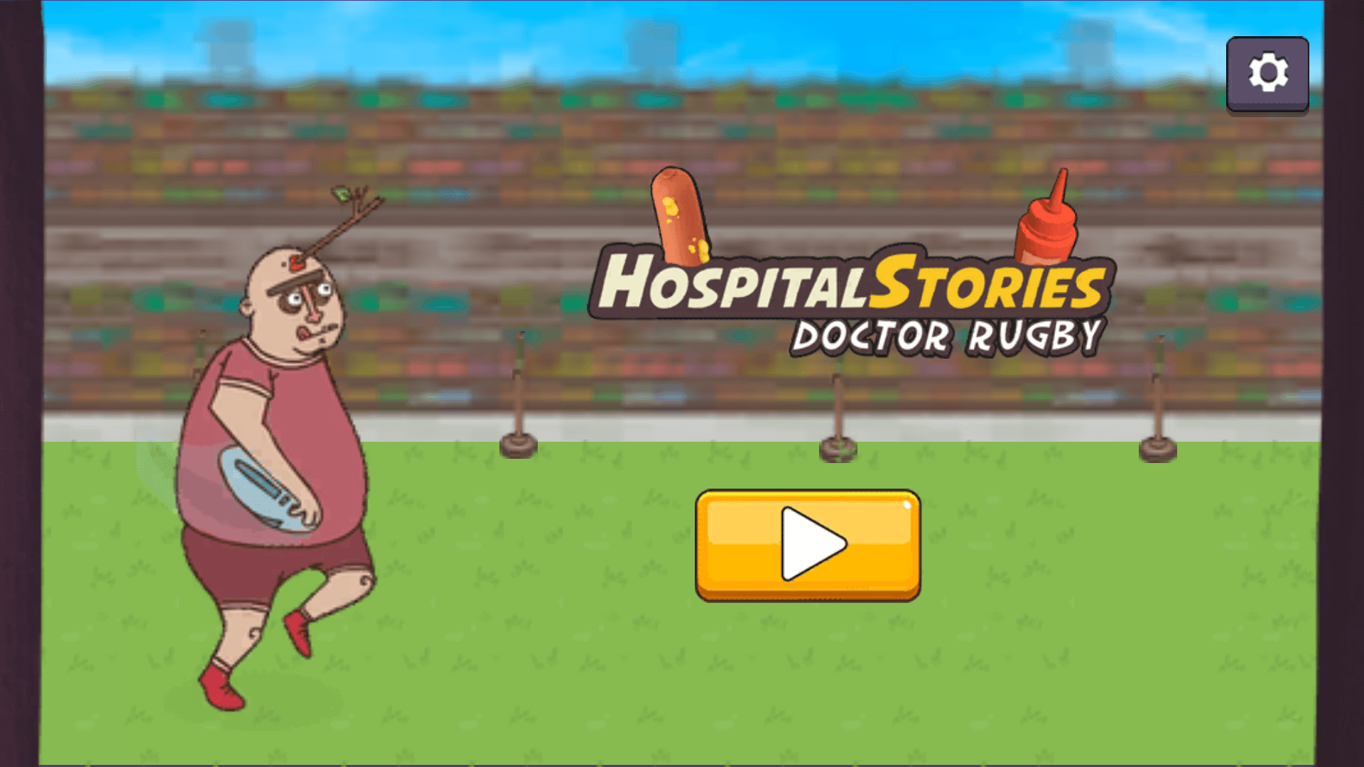 Hospital Series Doctor Rugby – apply bandage to scraped knee