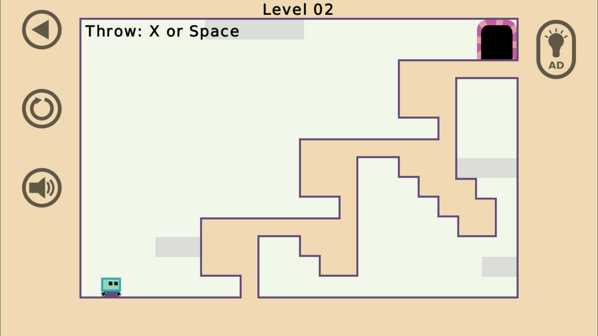 Ledge Throw level with multiple traps and timing challenges3