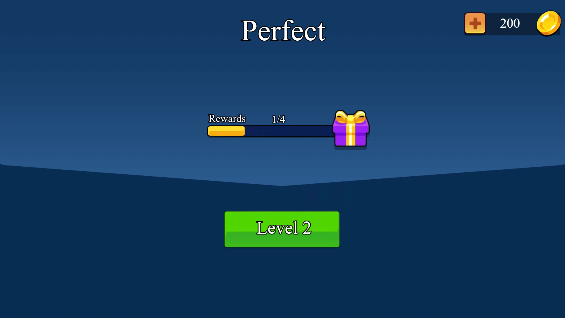 Popular Words main menu showing start button and bright word-themed design