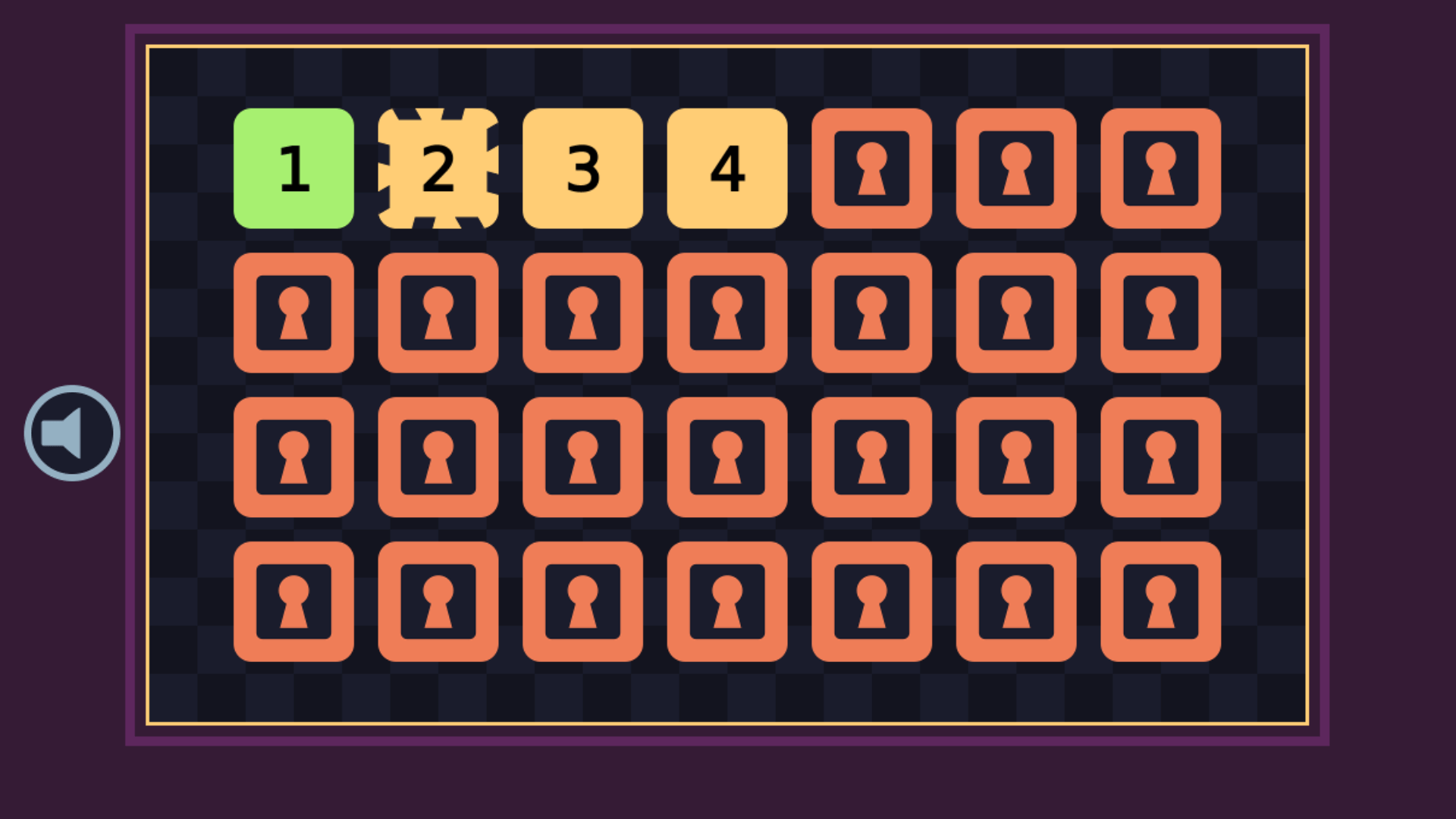 Player approaching glowing portal in Return Portal puzzle game