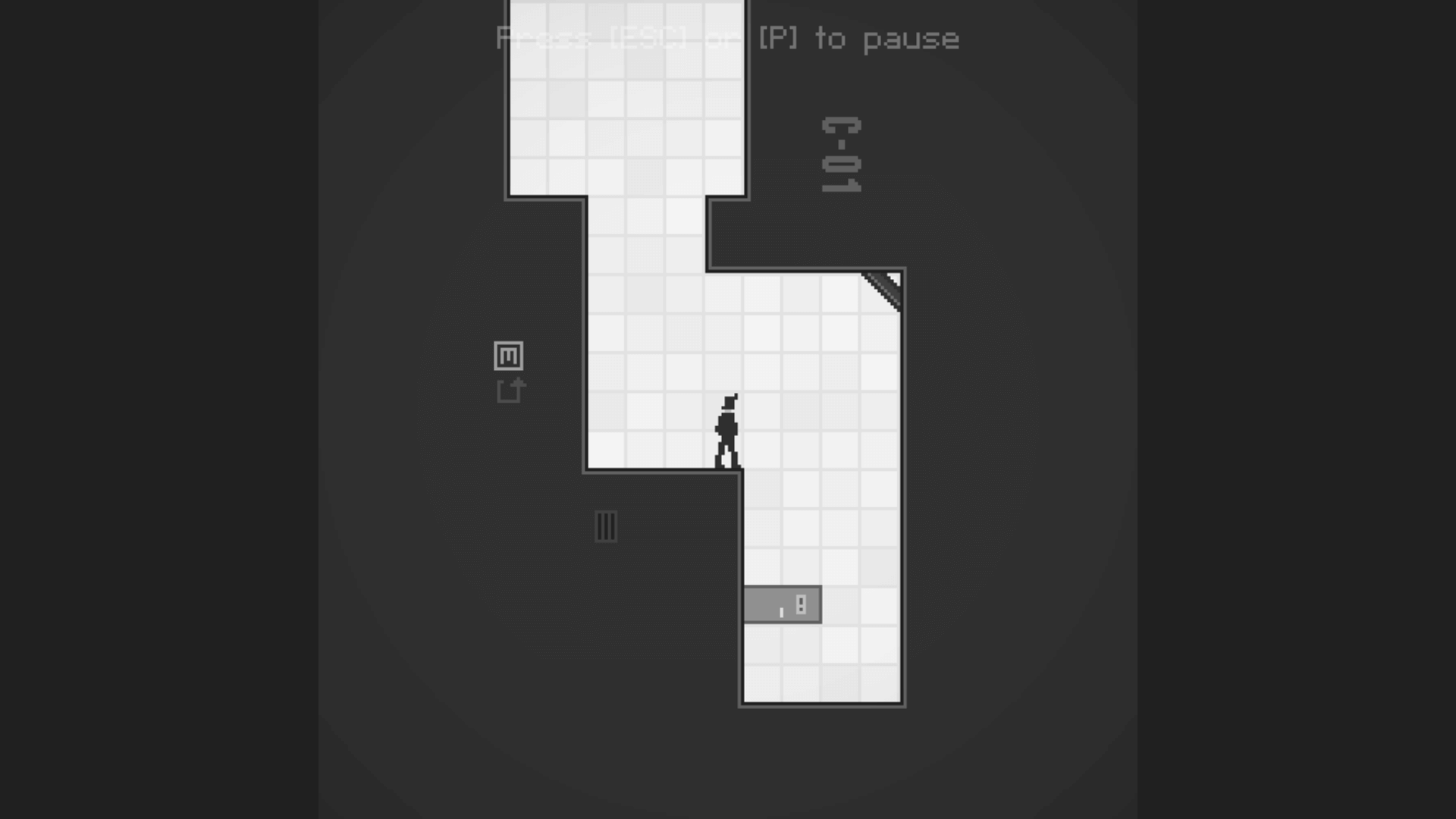 Rotate game hero navigating upside-down terrain