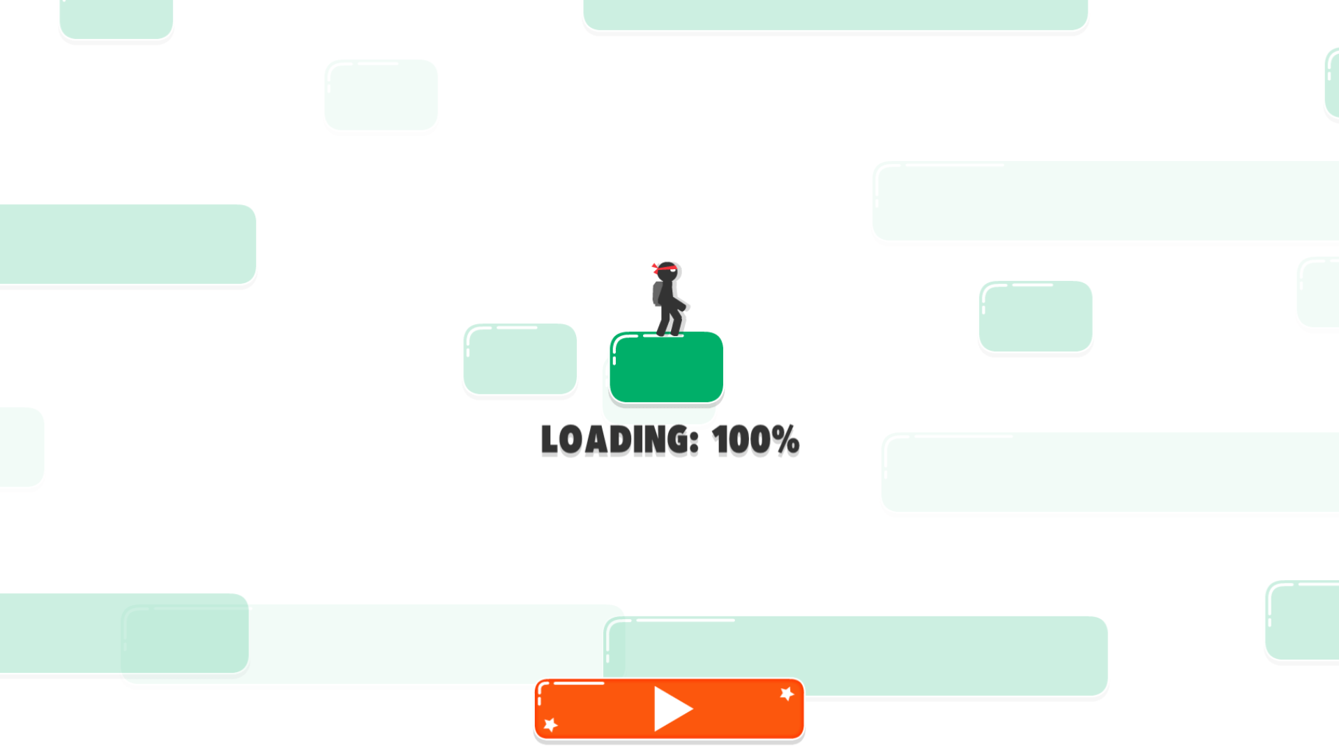 Stickman using a jetpack to fly through obstacles in Stickjet Challenge game4