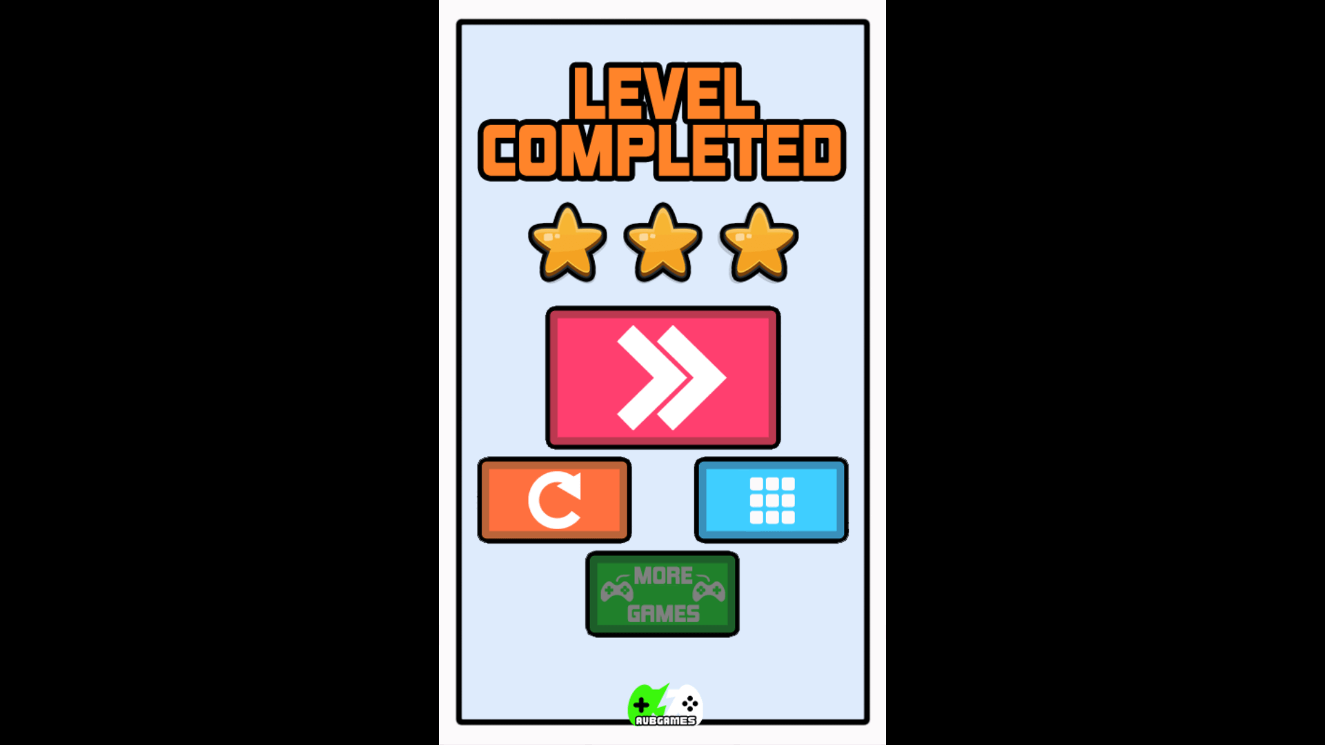 Super MadRex character being aimed towards the portal in puzzle shooting gameplay2