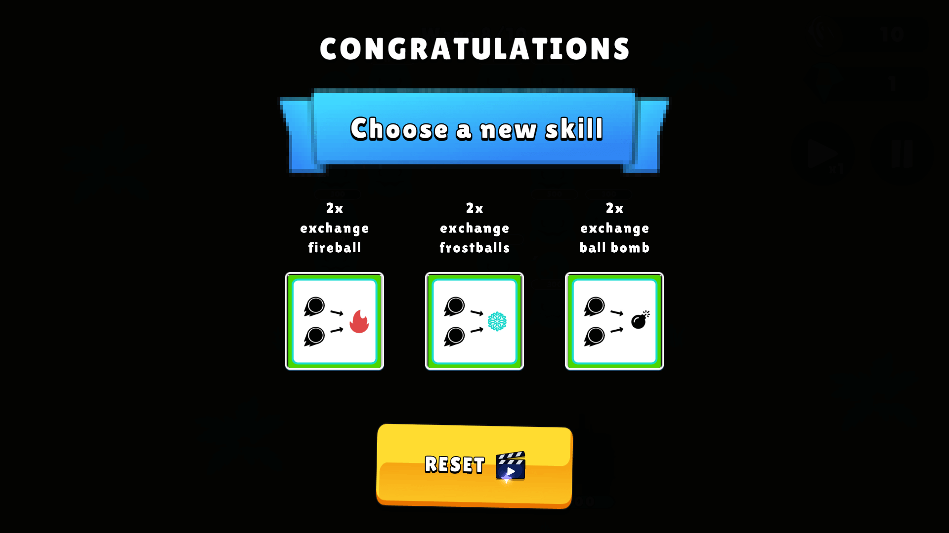 Tank Ball: Monster Battle main menu featuring start button and tank icon2