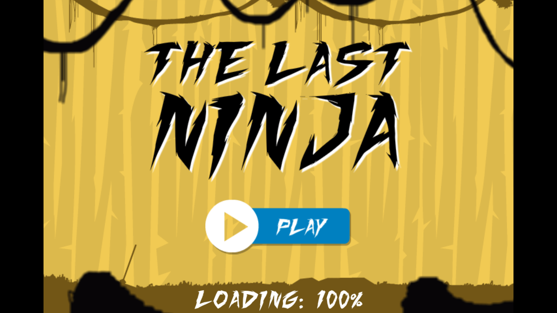 The Last Ninja game scene with enemy ninjas on multiple platforms