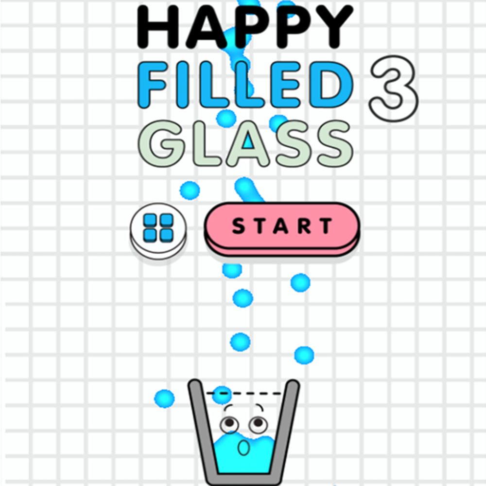 Happy Filled Glass 3