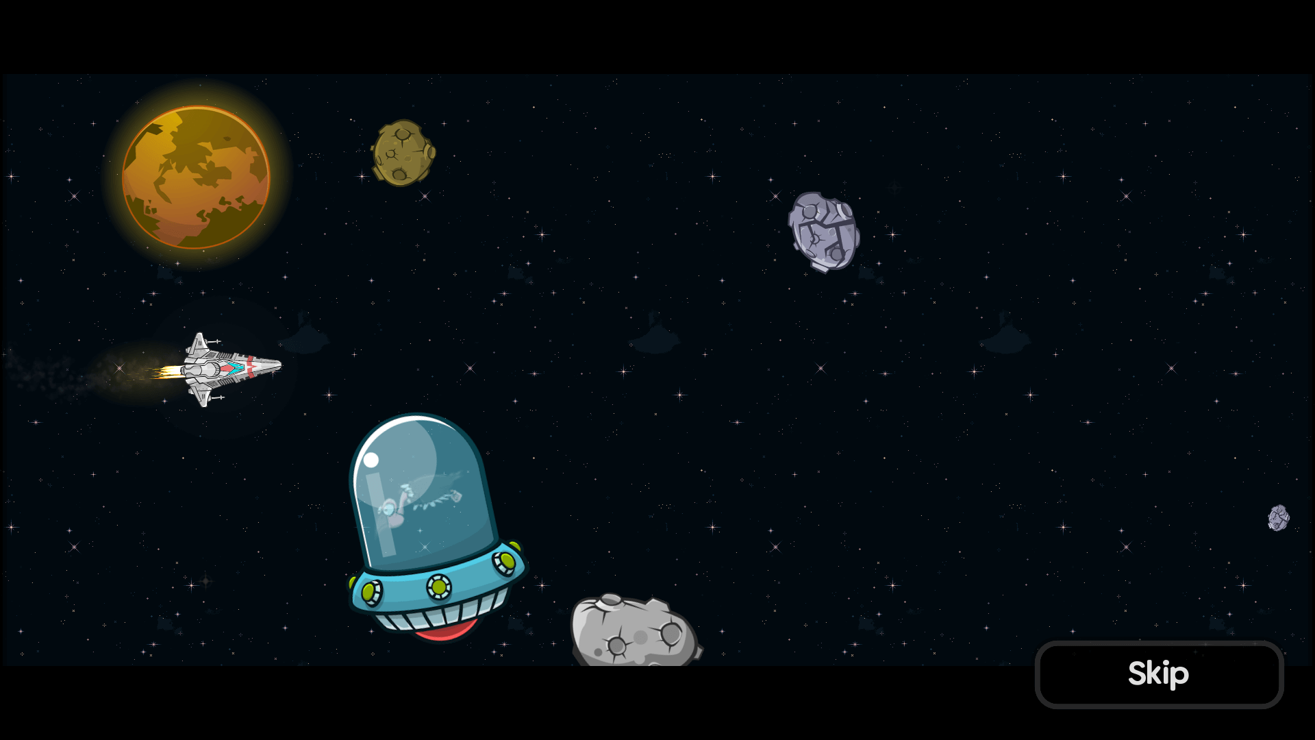 Alien dog hero fighting enemies in Bark & Blast 2D action game4