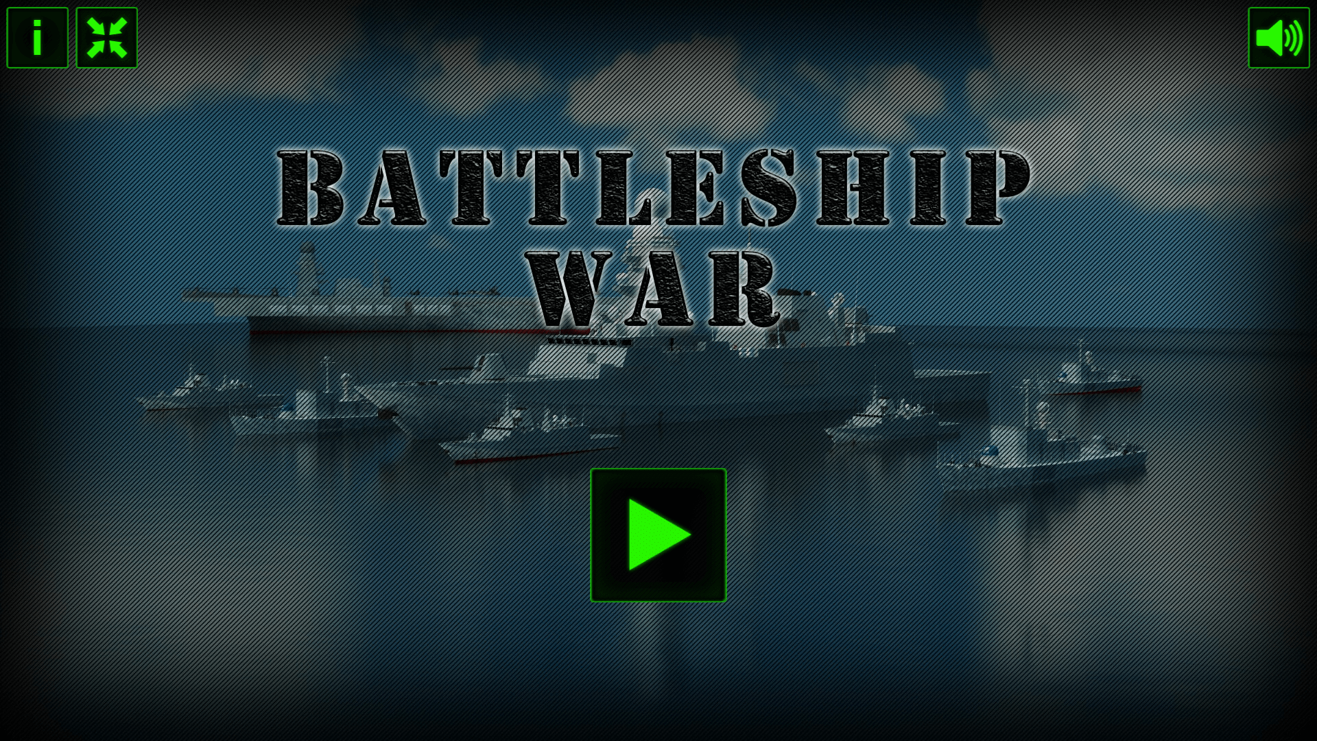 Battleship War game screen showing ships being placed on the grid before the naval battle starts4