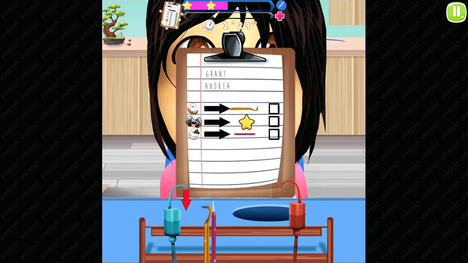 Become A Dentist game – play online and fix patients’ teeth