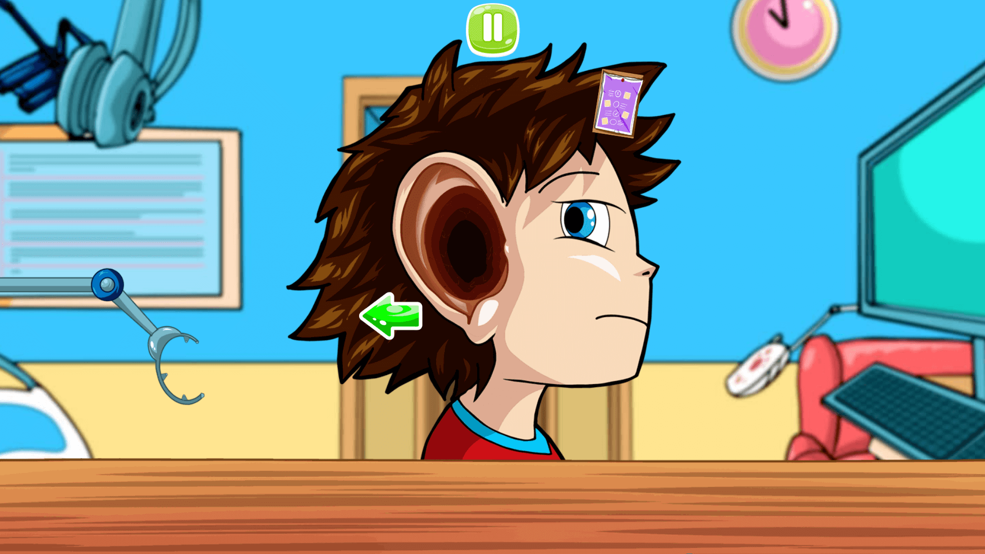 Become An Ear Doctor game – play online and treat ear problems4