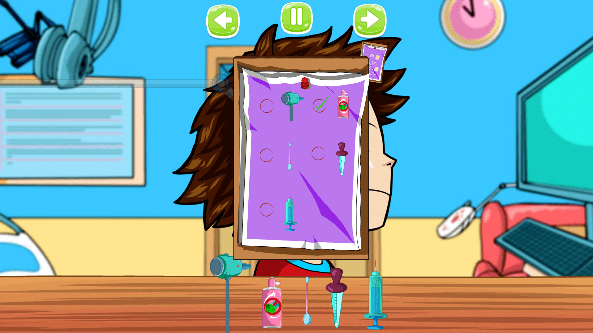 Become An Ear Doctor game – play online and treat ear problems1