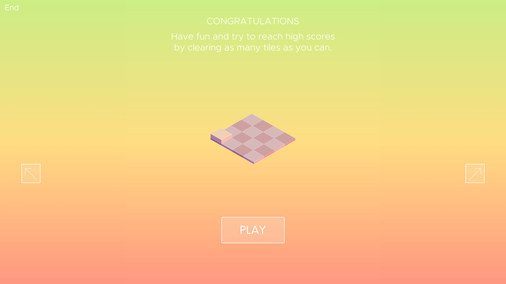 Block Blast 3D player completing horizontal and vertical lines to blast blocks and score points1