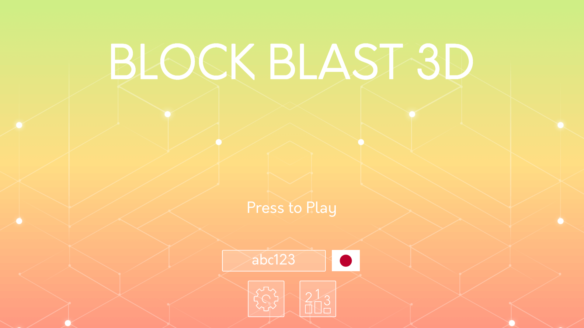 Block Blast 3D player completing horizontal and vertical lines to blast blocks and score points3