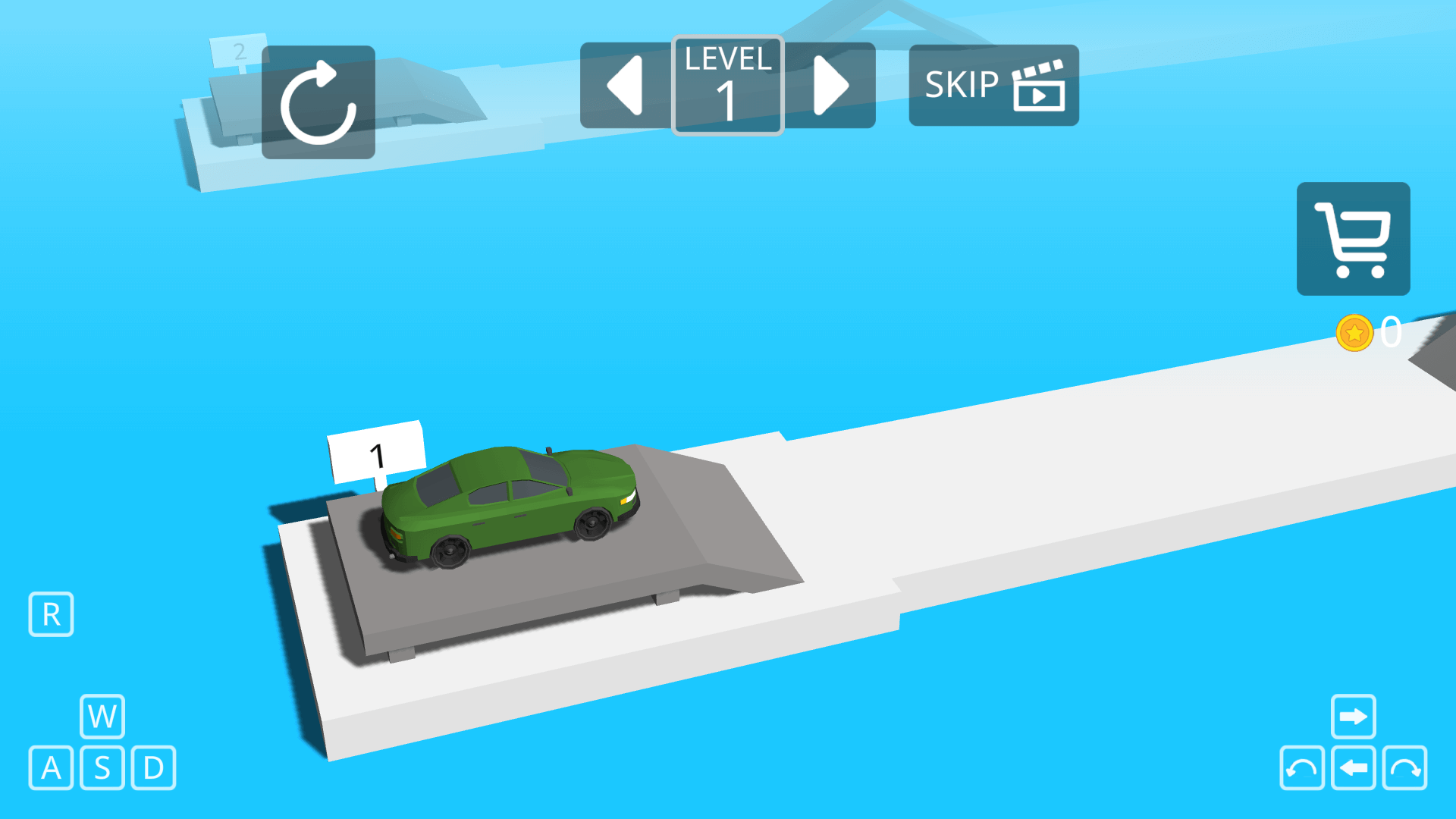 Car Stunts Adventure gameplay – car jumping over ramp3