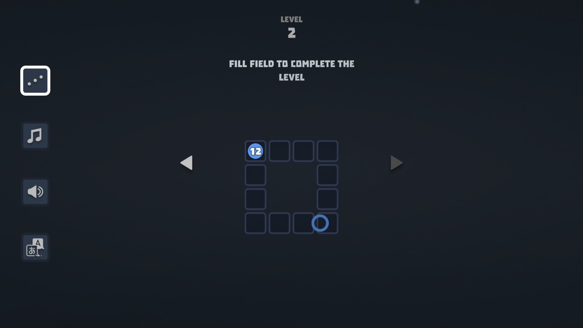 Player using logic to solve a line-based puzzle in Cosmos Lines