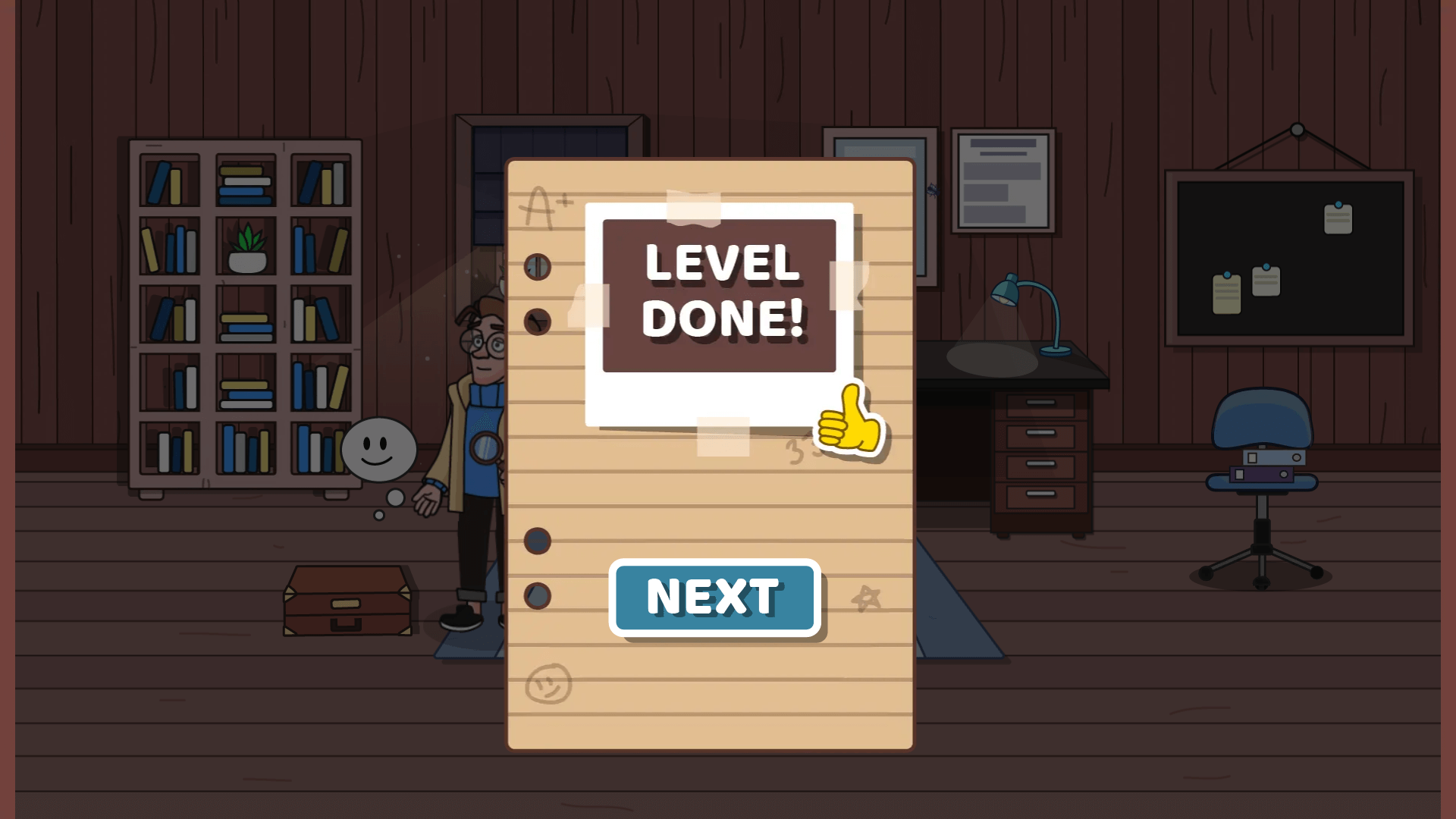 Detective Dan gameplay – investigating a crime scene with hidden clues3
