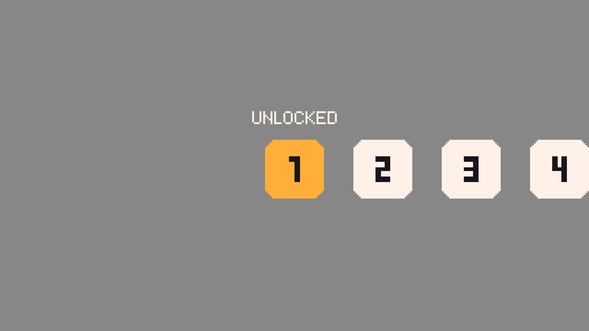 Duck Shift retro platform puzzle game with pixel art duck collecting a key to unlock the exit door3