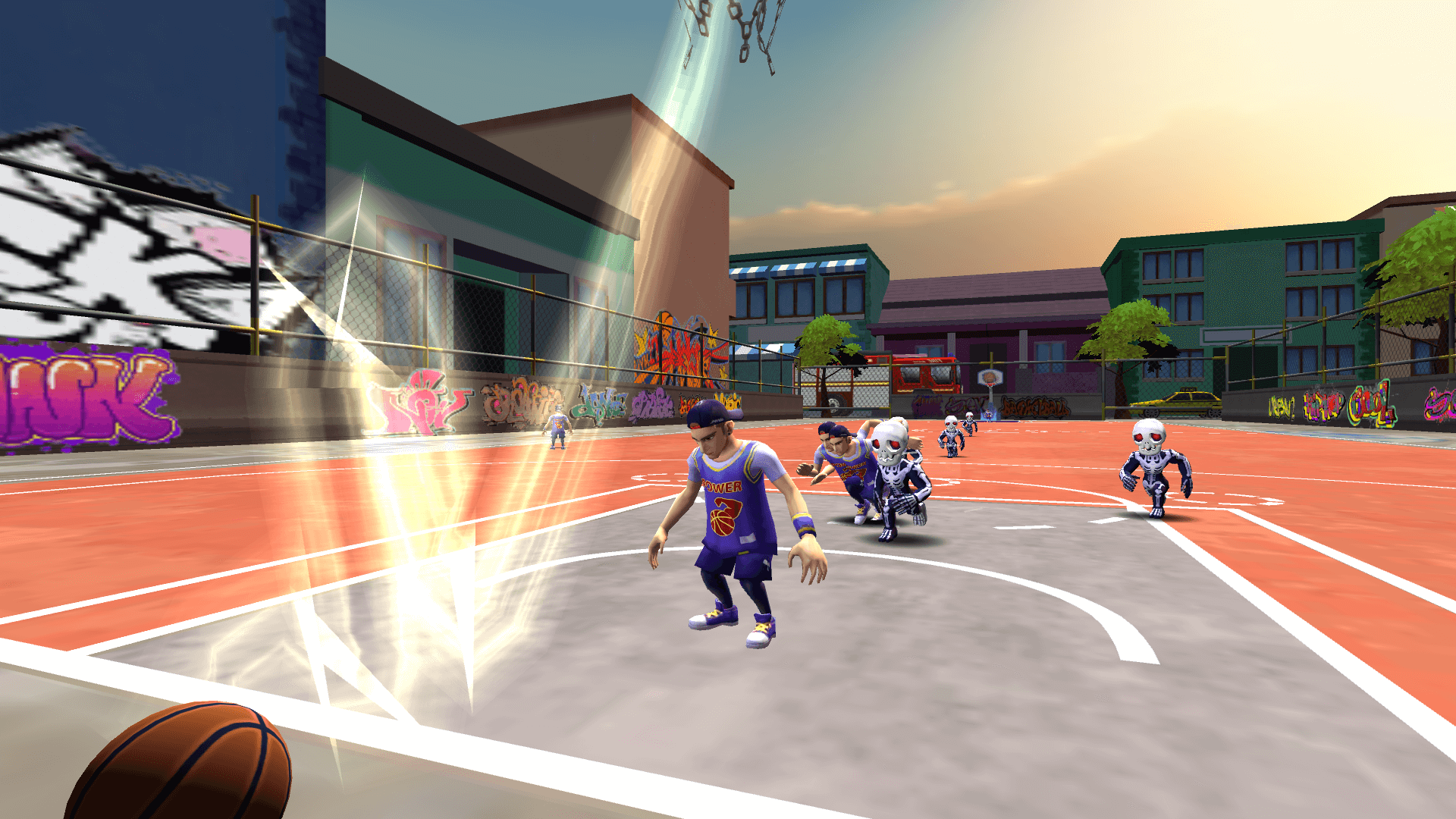 Dunk Dash online gameplay – fast-paced basketball arcade match1