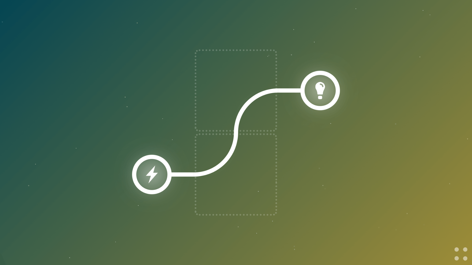 Rotating tiles to connect lines in Energy puzzle game