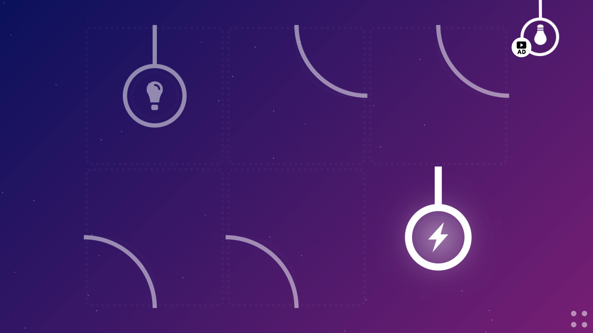 Rotating tiles to connect lines in Energy puzzle game