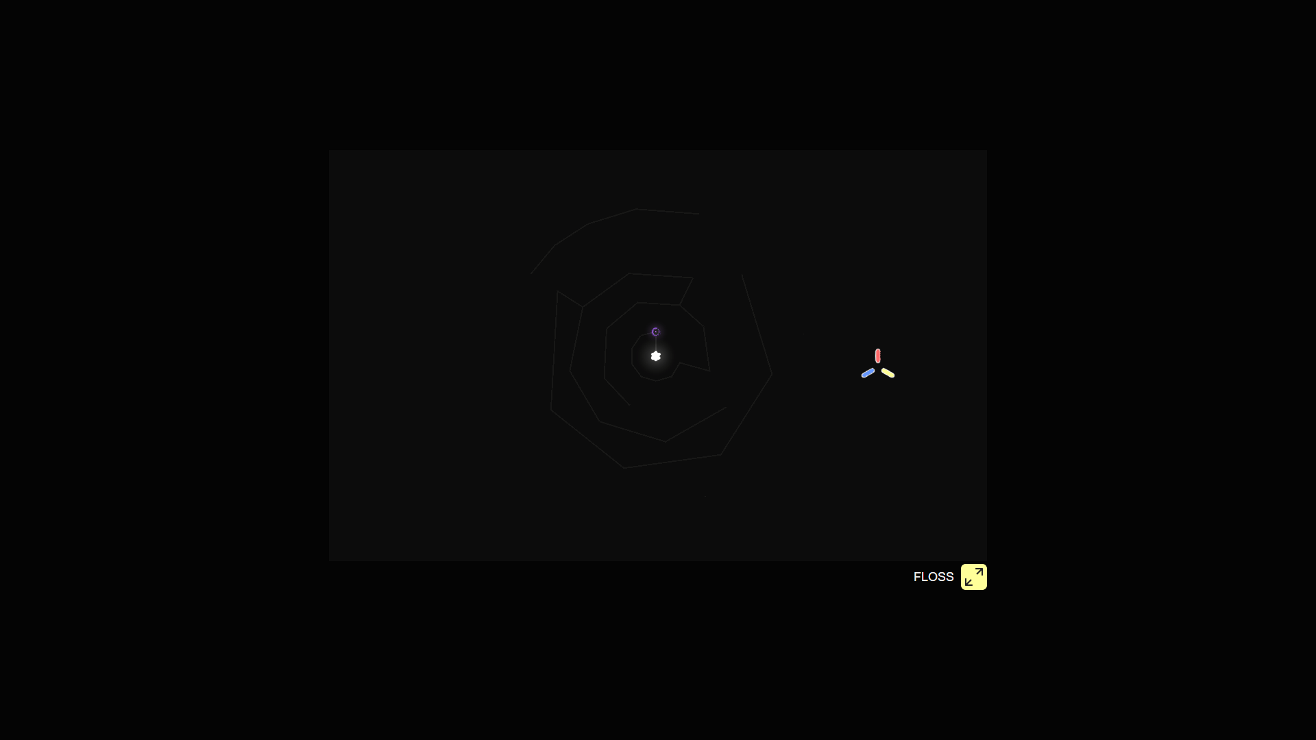 Floss Shooter gameplay screenshot with colorful targets2