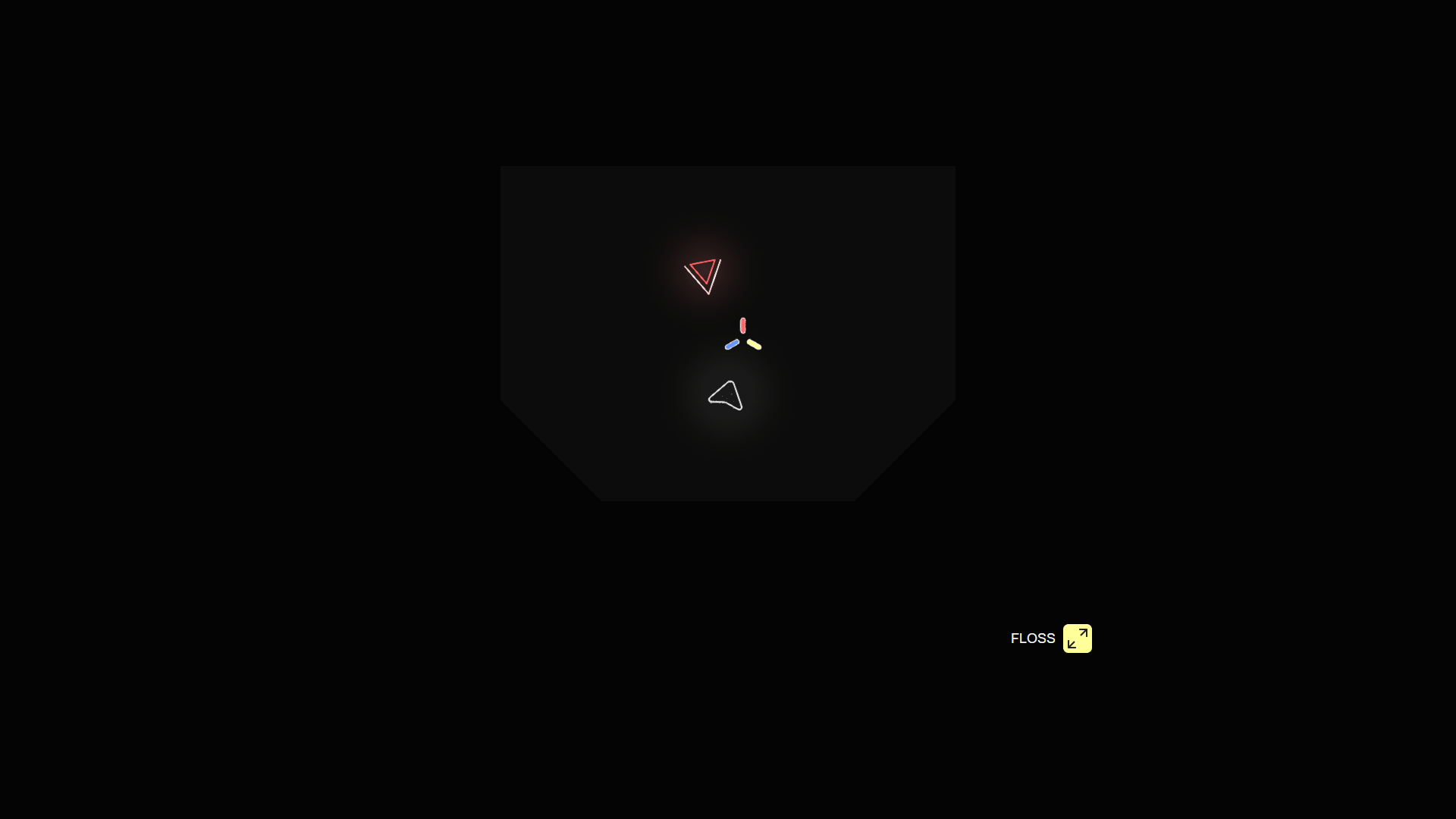 Floss Shooter gameplay screenshot with colorful targets1