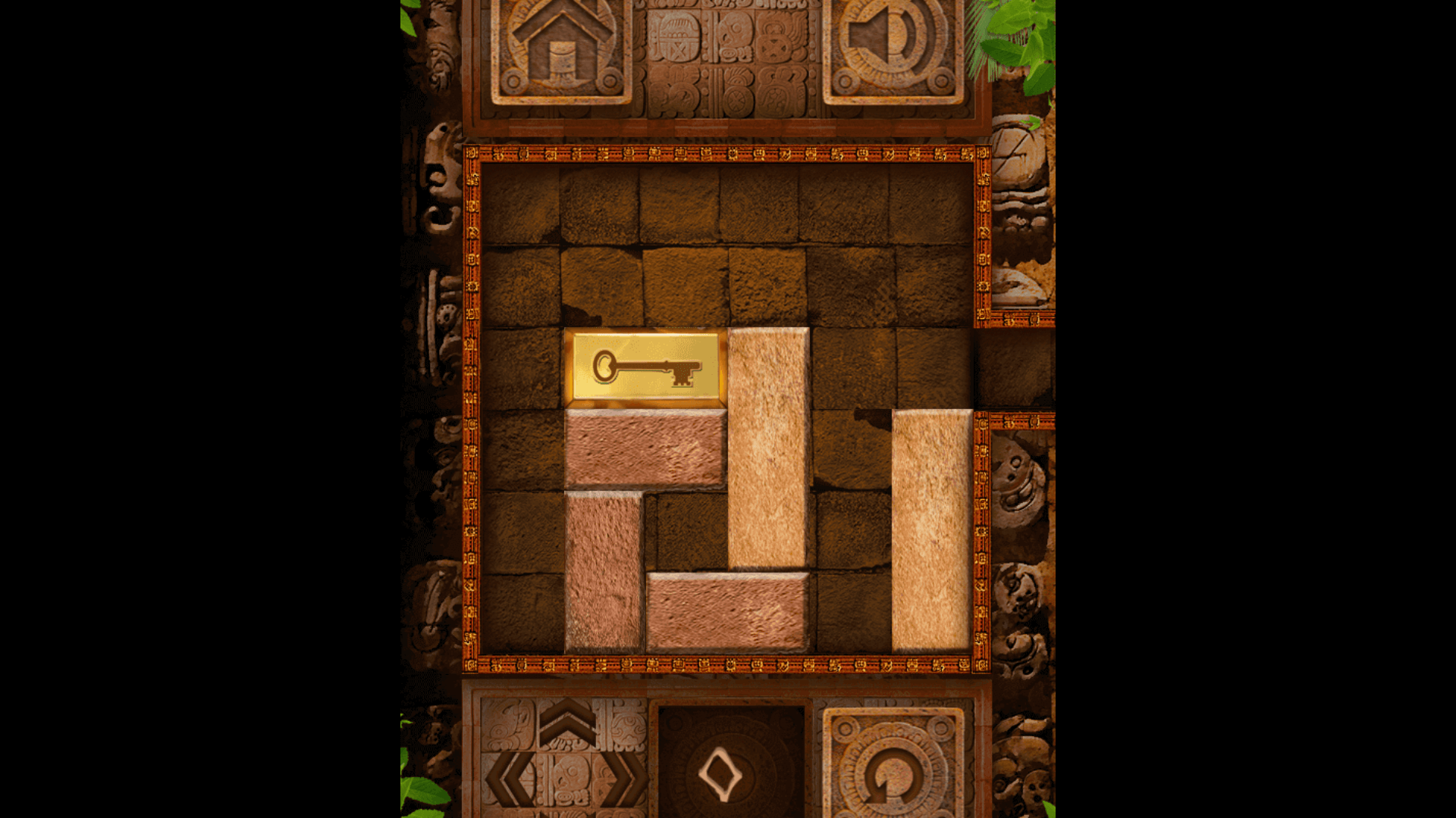 Free The Key gameplay sliding blocks to unlock golden key2
