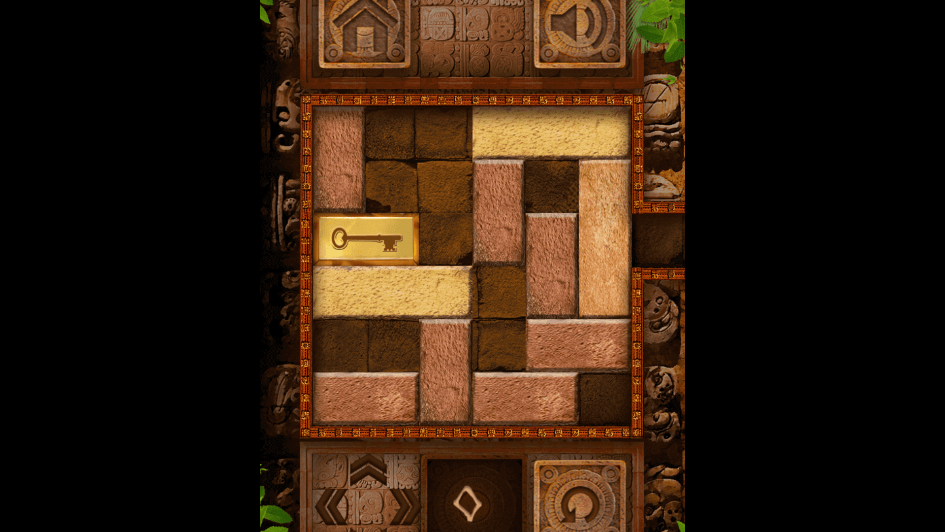 Free The Key gameplay sliding blocks to unlock golden key1