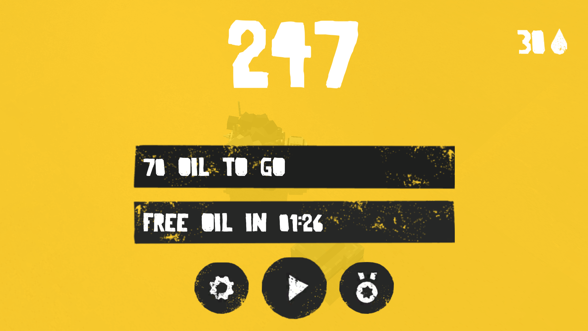 Fury Chase 2 gameplay screenshot – high-speed post-apocalyptic car chase with enemies and obstacles1