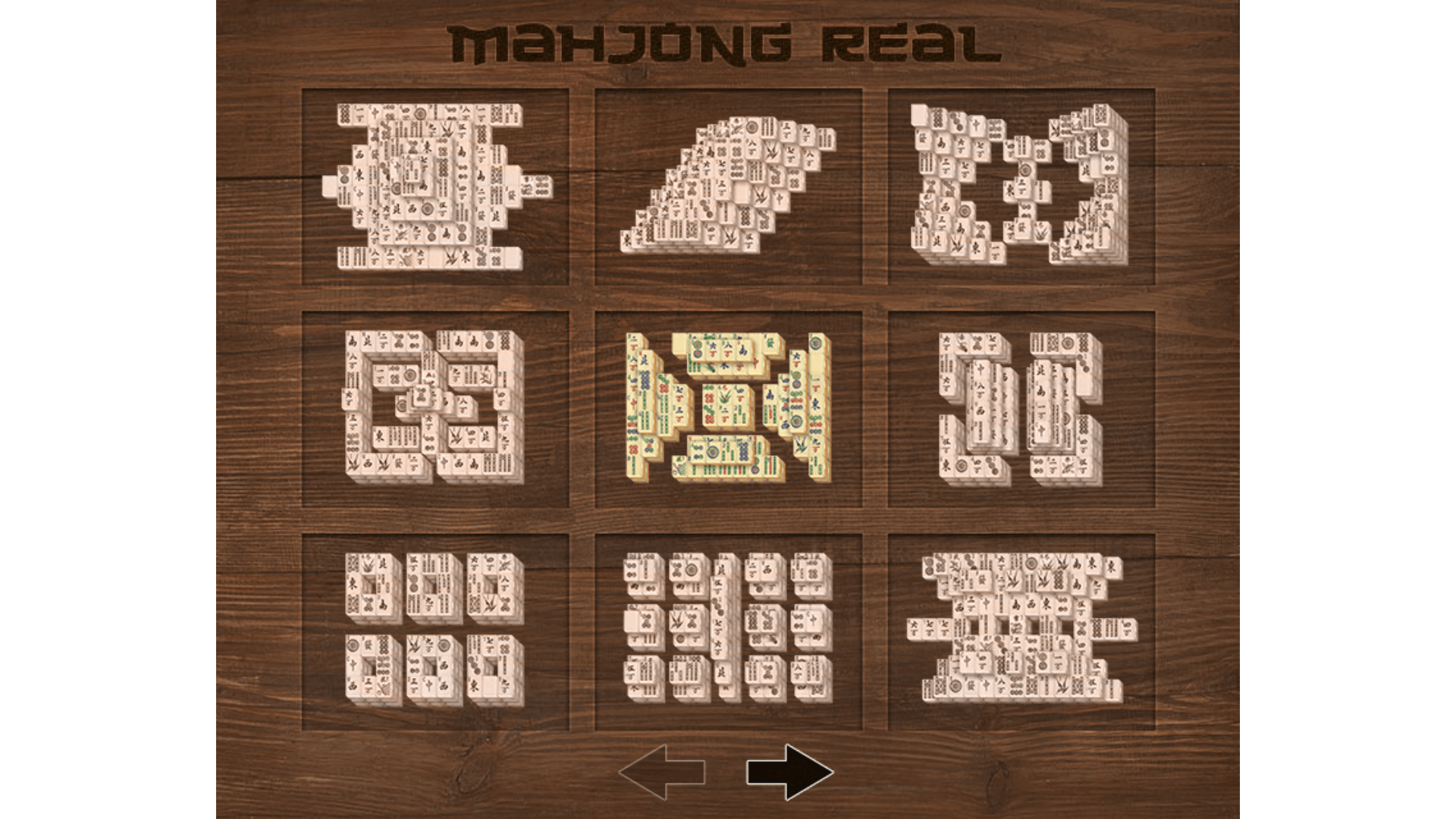 Mahjong Real online gameplay – classic tile-matching puzzle board4