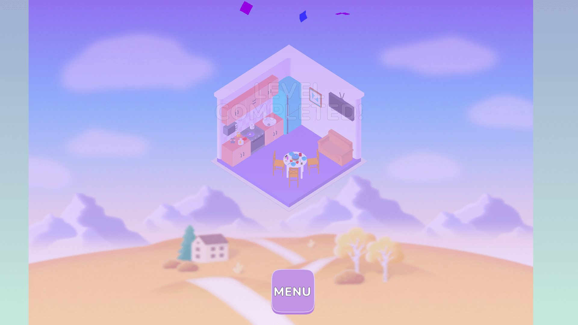 Merge And Decor gameplay – merging two items to create new furniture1
