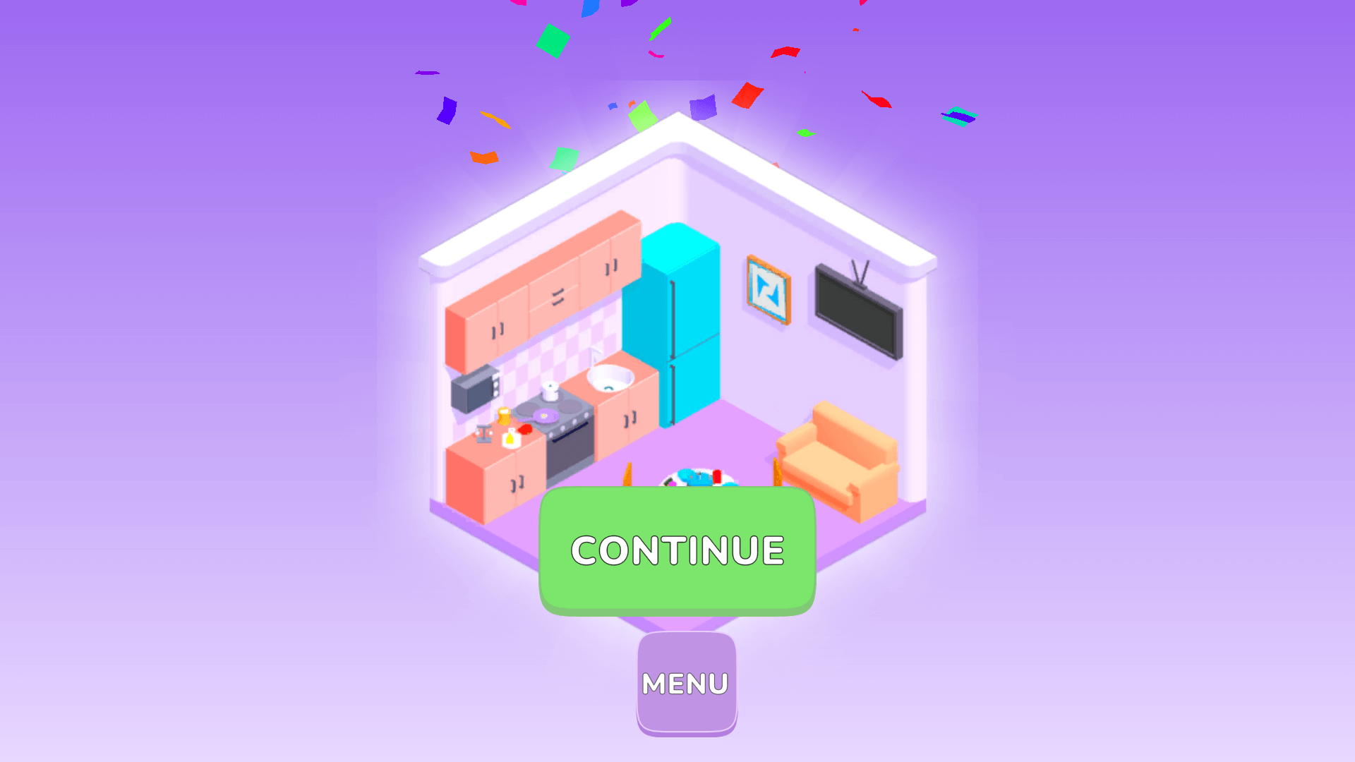 Merge And Decor gameplay – merging two items to create new furniture