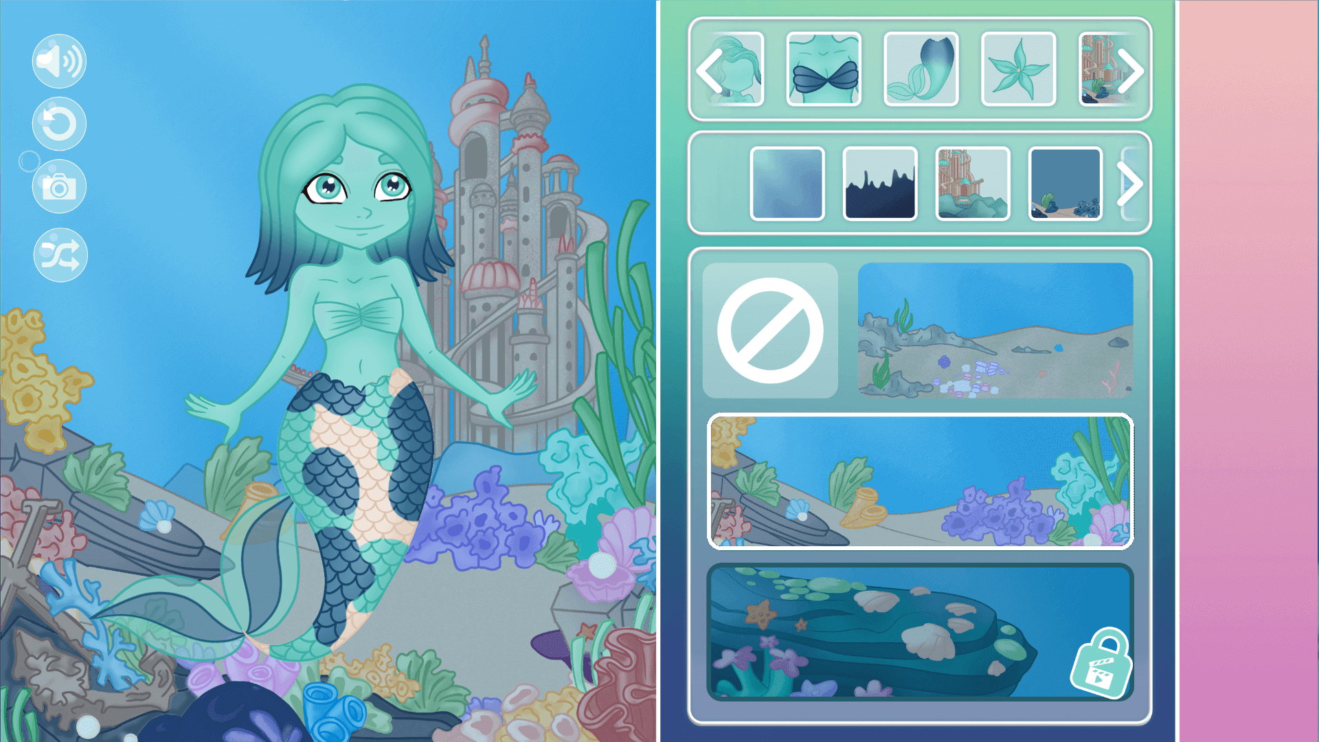 Mermaid Dress Up game – customize mermaids with tails and outfits