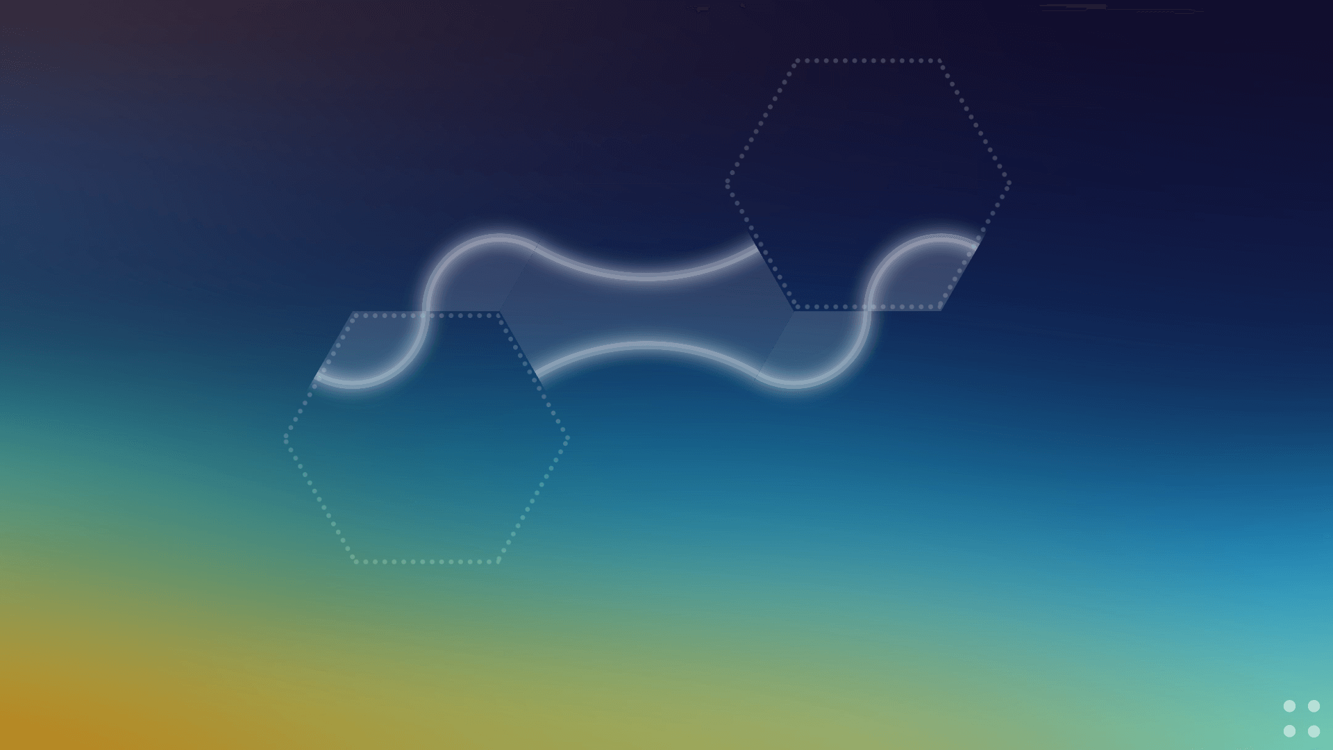 Relaxing minimalist design of Shapes puzzle game with rotating fragments