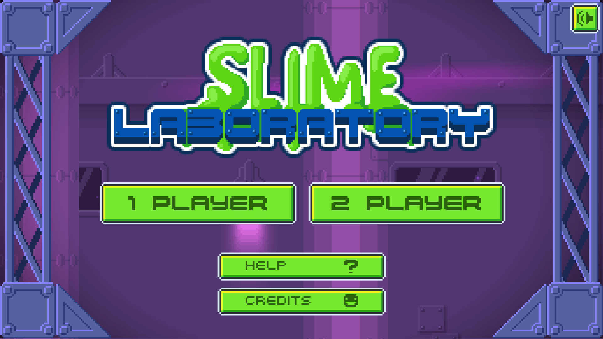 Level complete screen in Slime Laboratory with score and collected disks displayed4