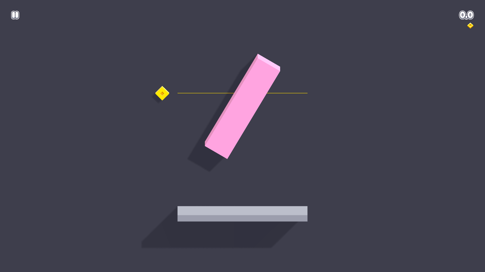 Stacktris interface showing power-ups like Slow Spin and Coin Magnet3