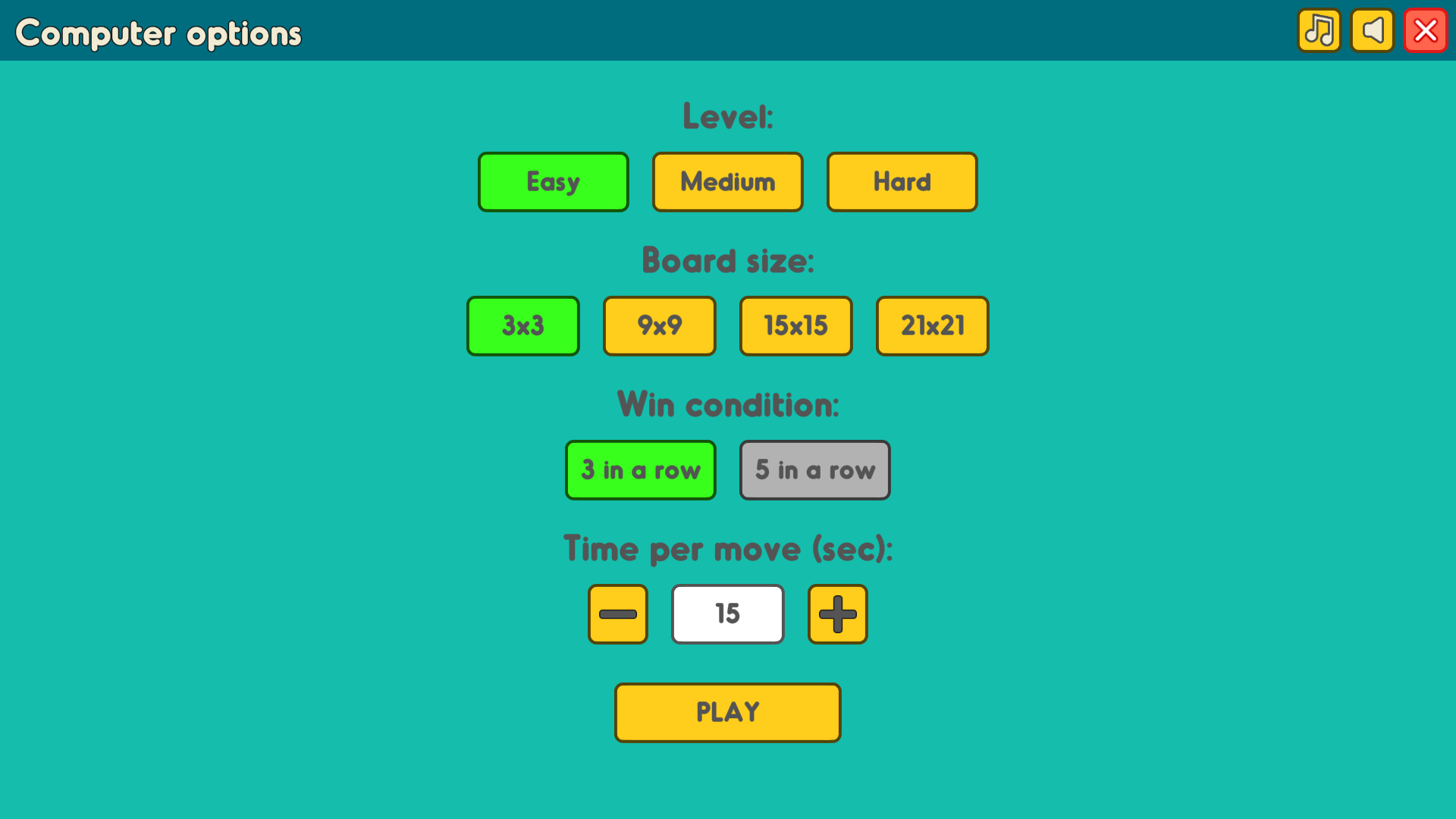 Multiplayer tic tac toe match in Tic Tac Toe Io browser game4