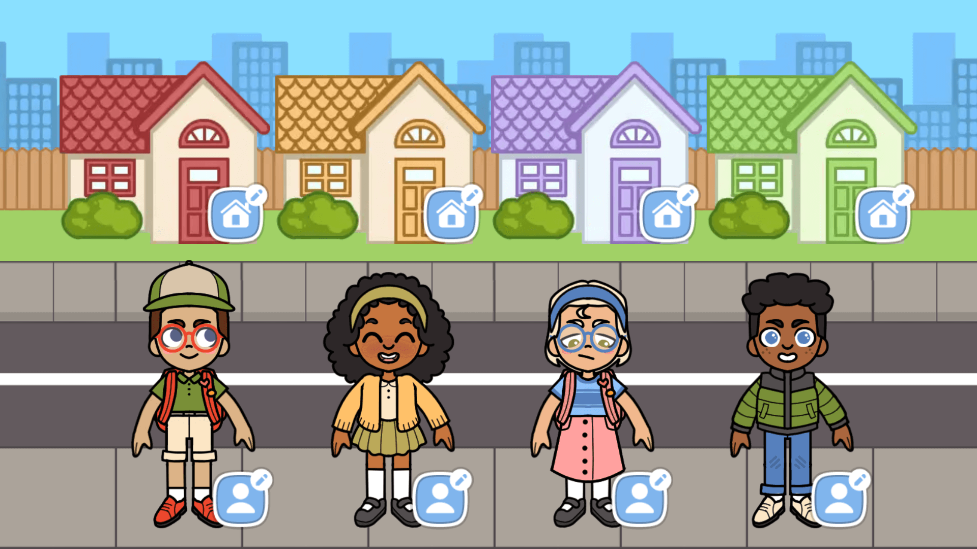 Vero Life game character dress-up with stylish outfits and accessories5