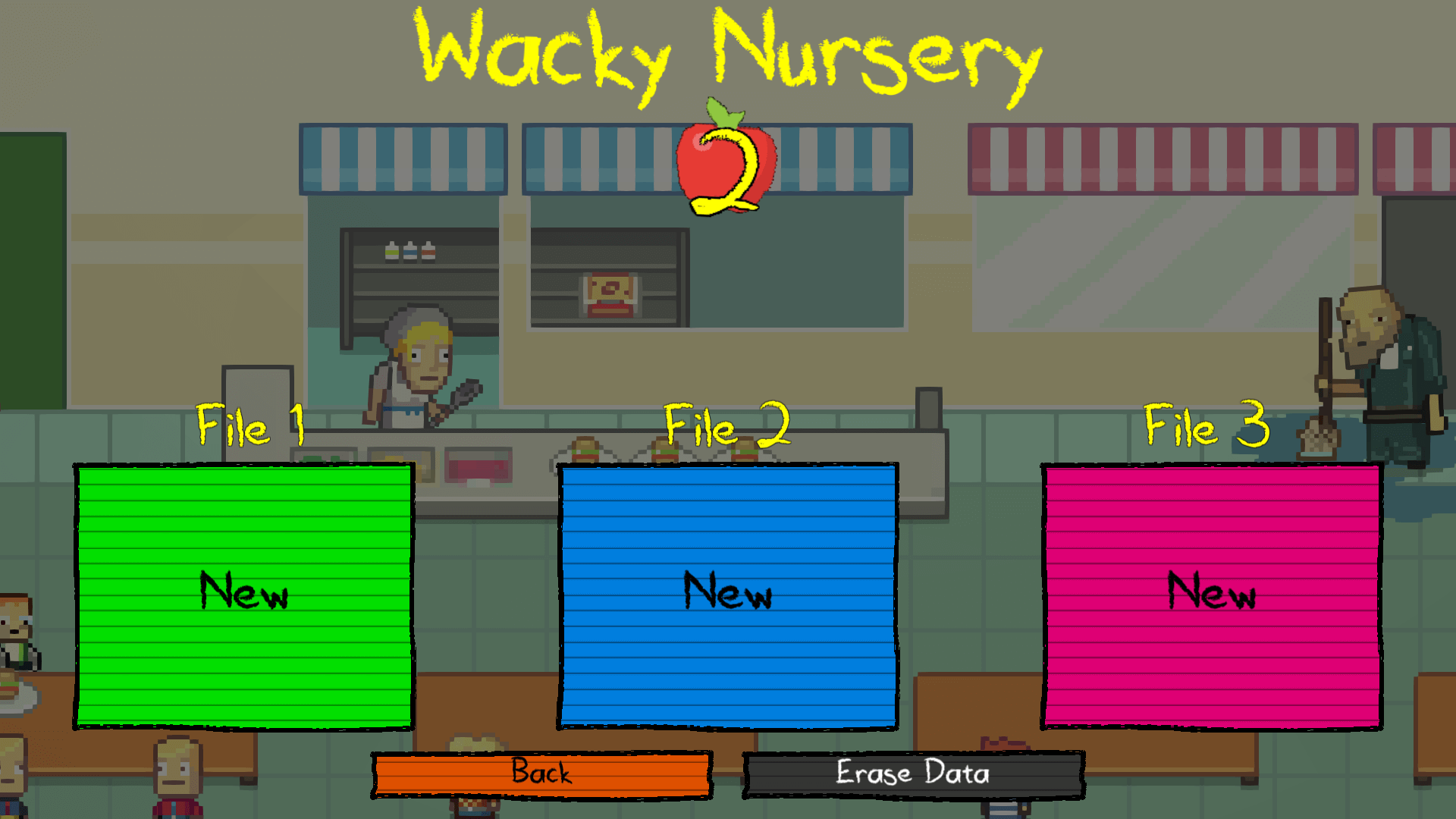 Wacky Nursery 2 – Monstermon card collection and outfit unlocks5