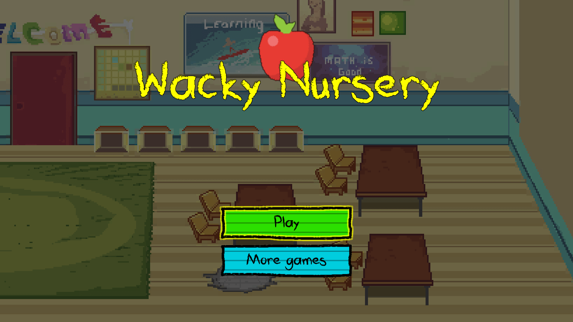 Daycare worker managing multiple babies in Wacky Nursery online game5