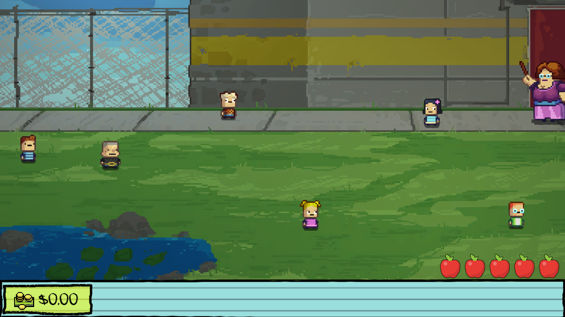 Daycare worker managing multiple babies in Wacky Nursery online game2