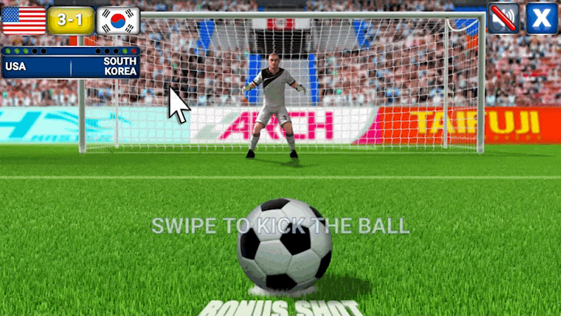 Aim for corners