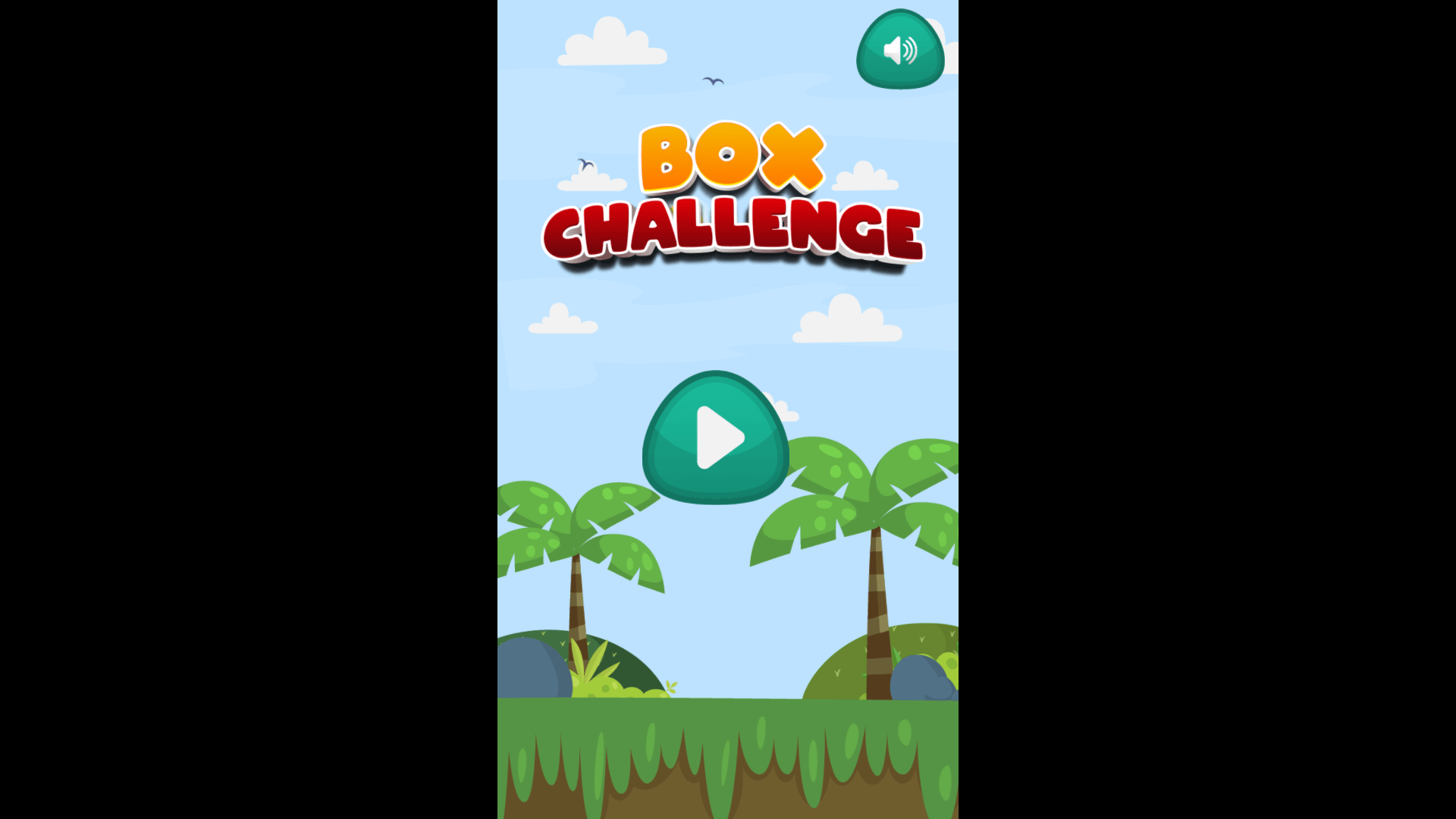 Strategic puzzle in Box Challenge featuring colorful blocks and special boxes that change gameplay5