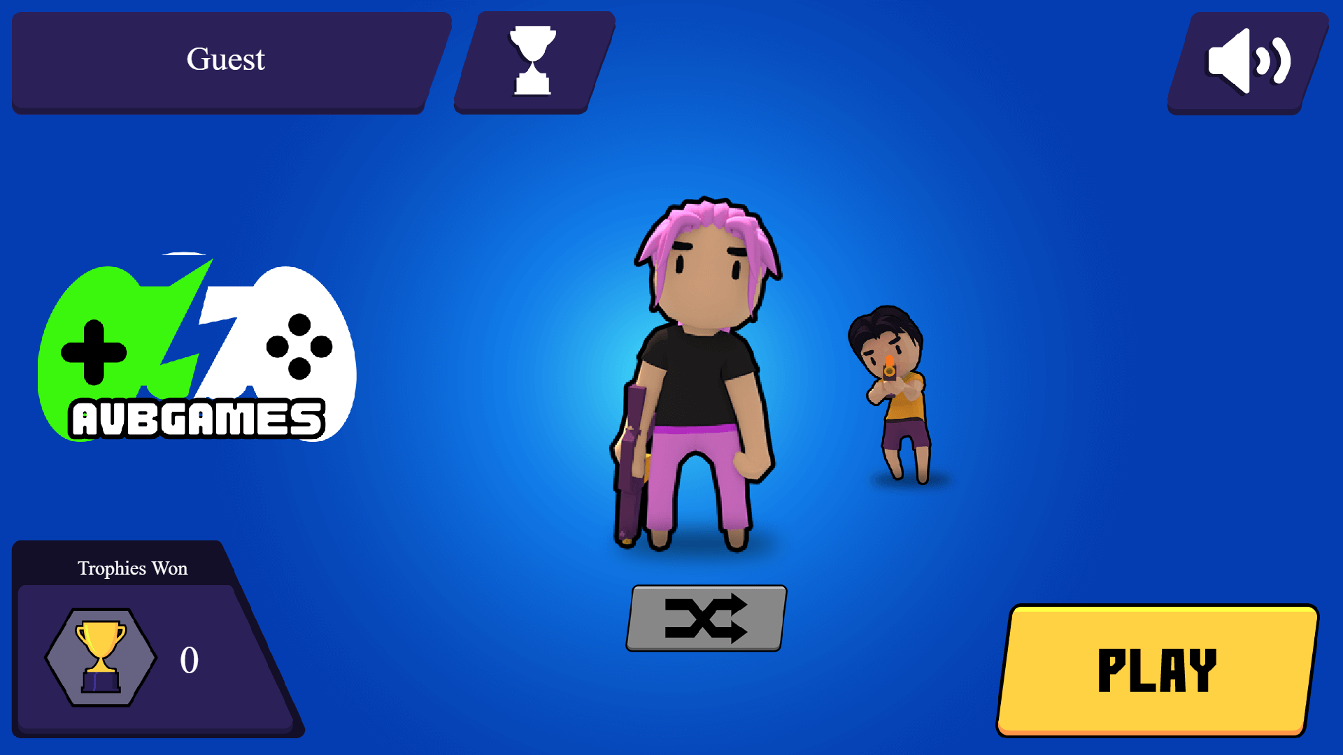 Brawl Stars gameplay with 3v3 multiplayer battle in a colorful arena5