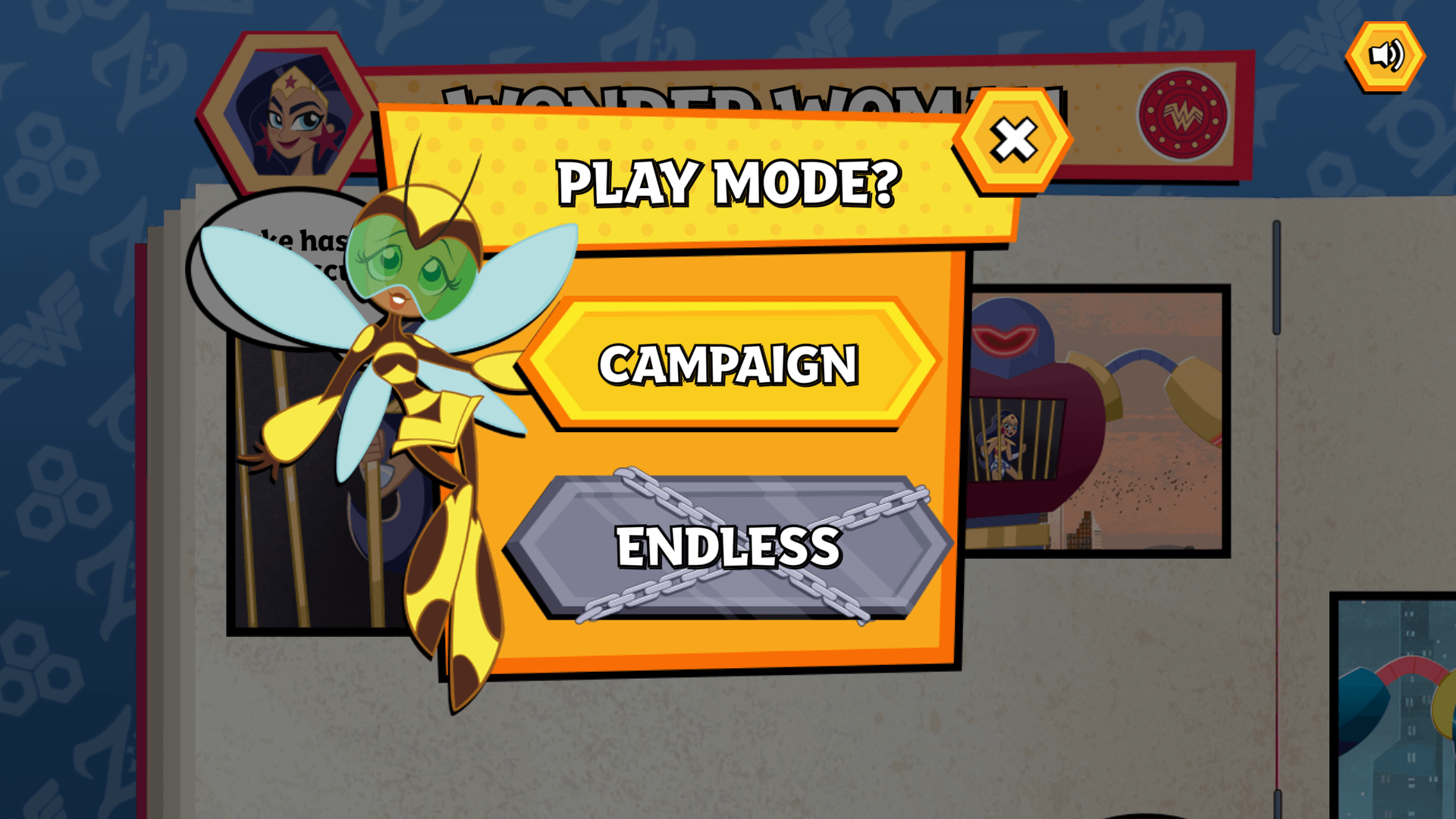 Bumblebee Robot Rescue game – DC Super Hero Girls online adventure3